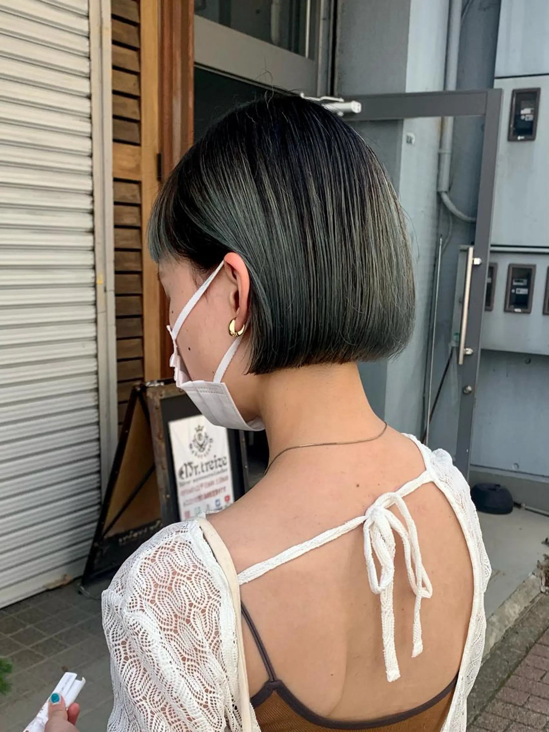 ショート カラー ブリーチ room3 なおこのヘアスタイル