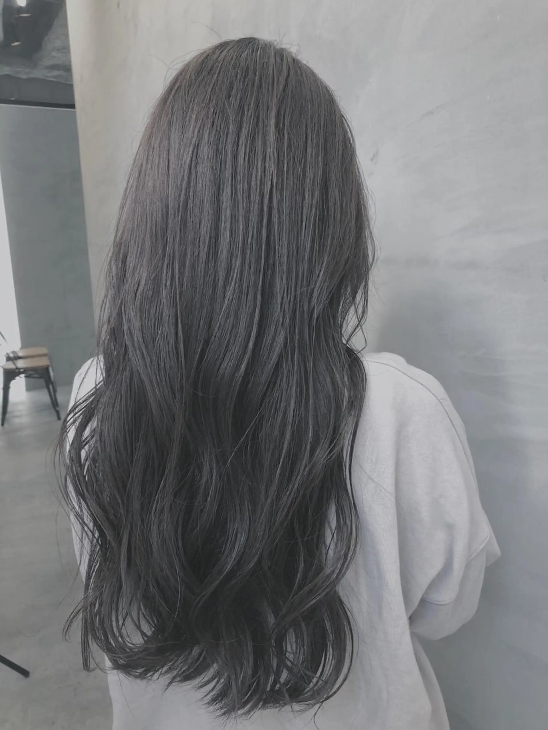 ロング カラー マンツーマン／韓国 ヘア‎Amiのヘアスタイル