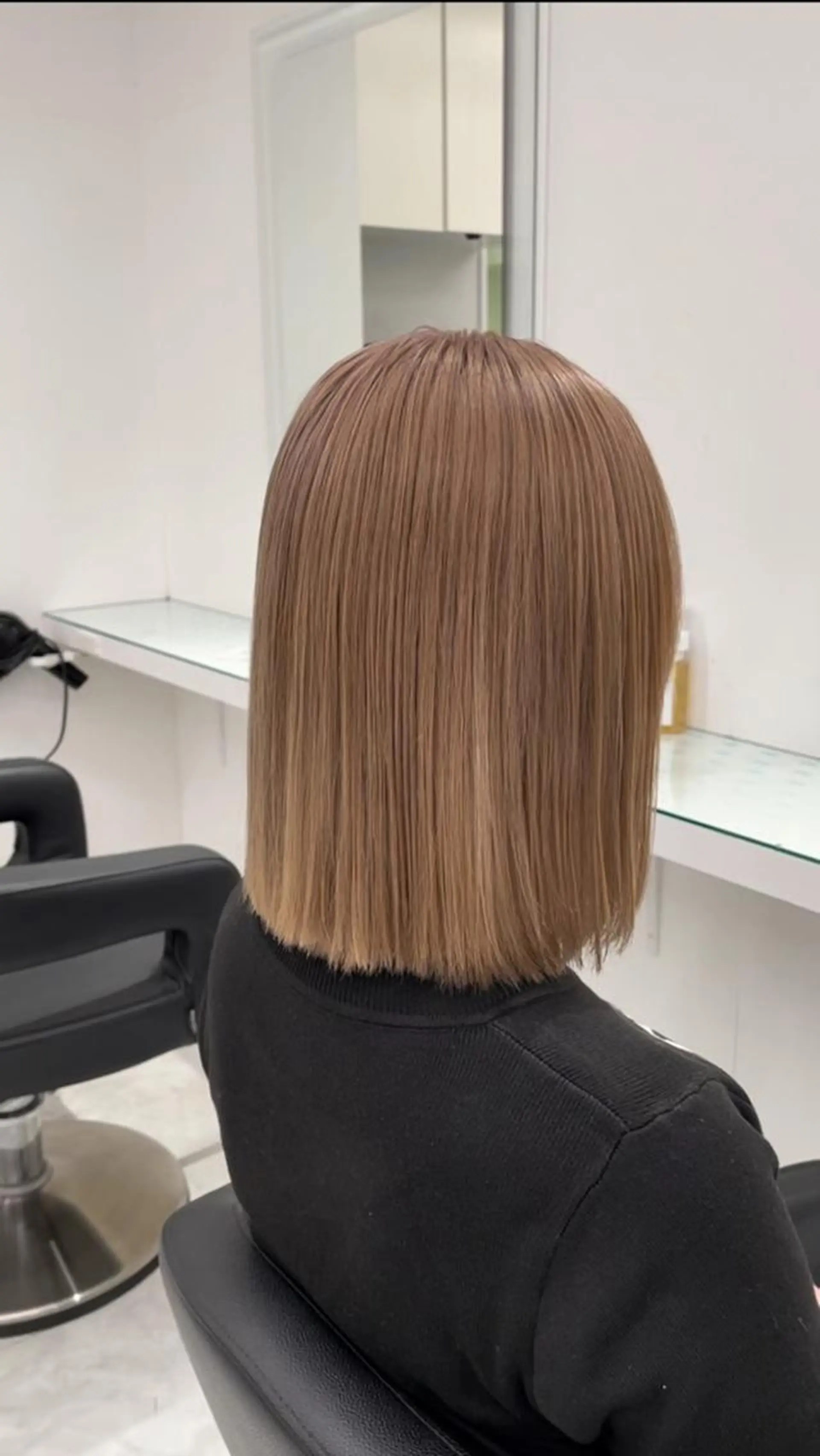 カラー ふんわり🐏ガーリー ベージュ🤎こころのヘアスタイル