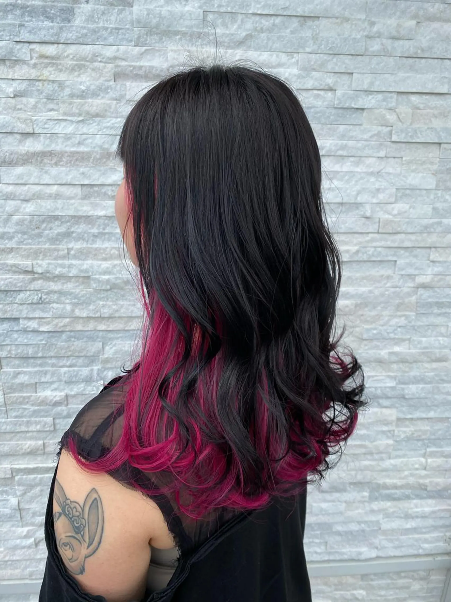 セミロング カラー 美容室 ソンリエのヘアスタイル