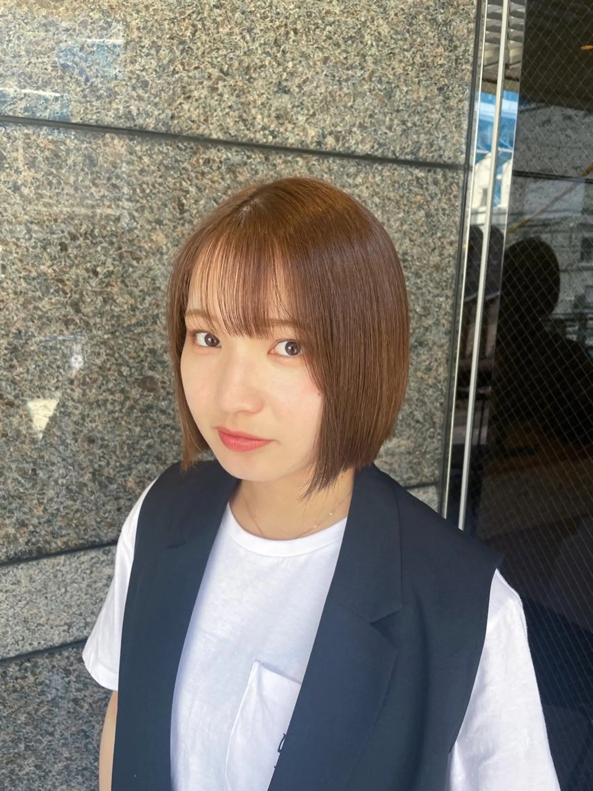 ショート 🫧褒められヘア🪄 酸性縮毛矯正銀座🫧のヘアスタイル