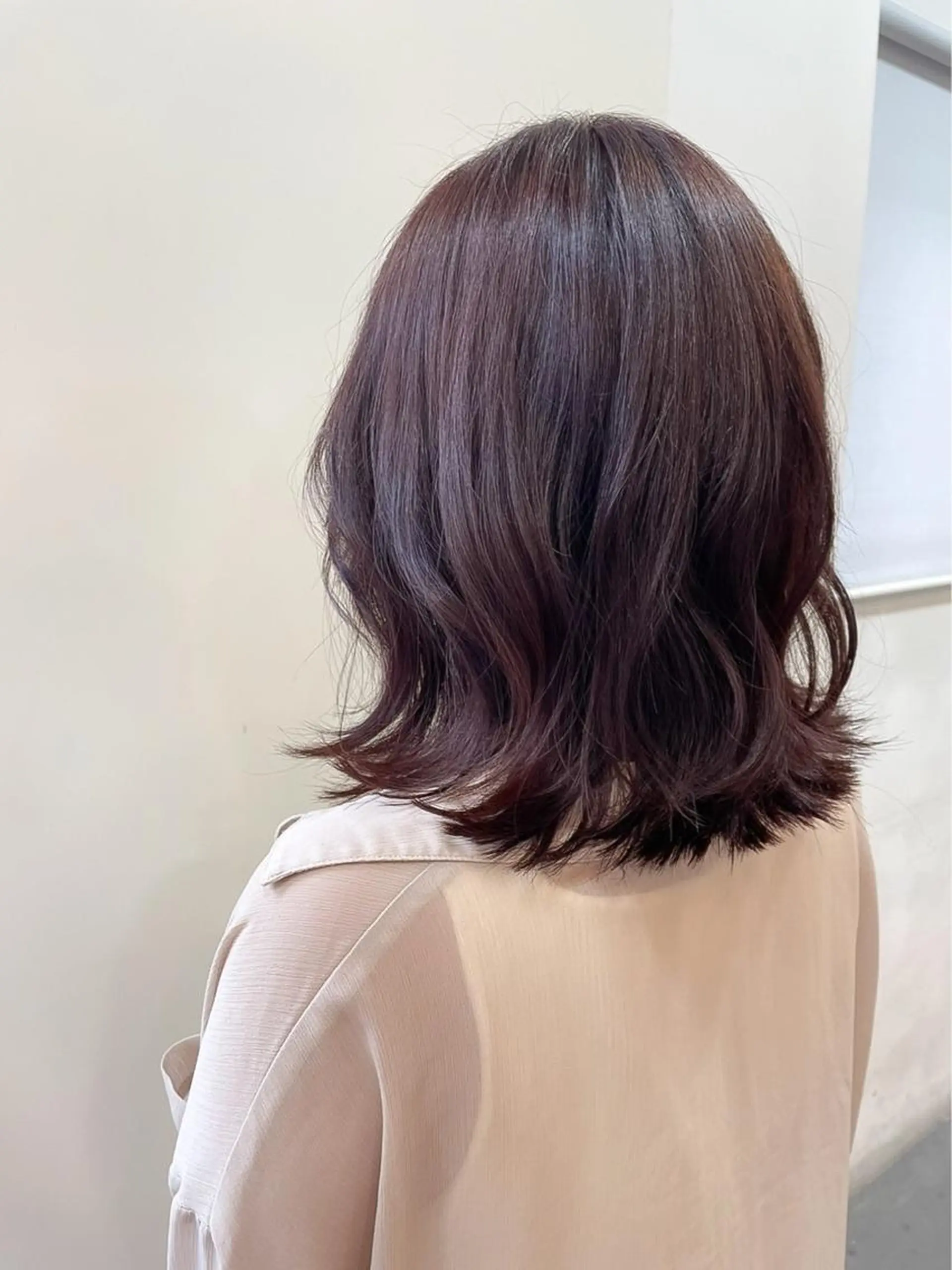 ミディアム カラー カット ヘアカラー 韓国ヘア×髪質改善 /yoshikaのヘアスタイル