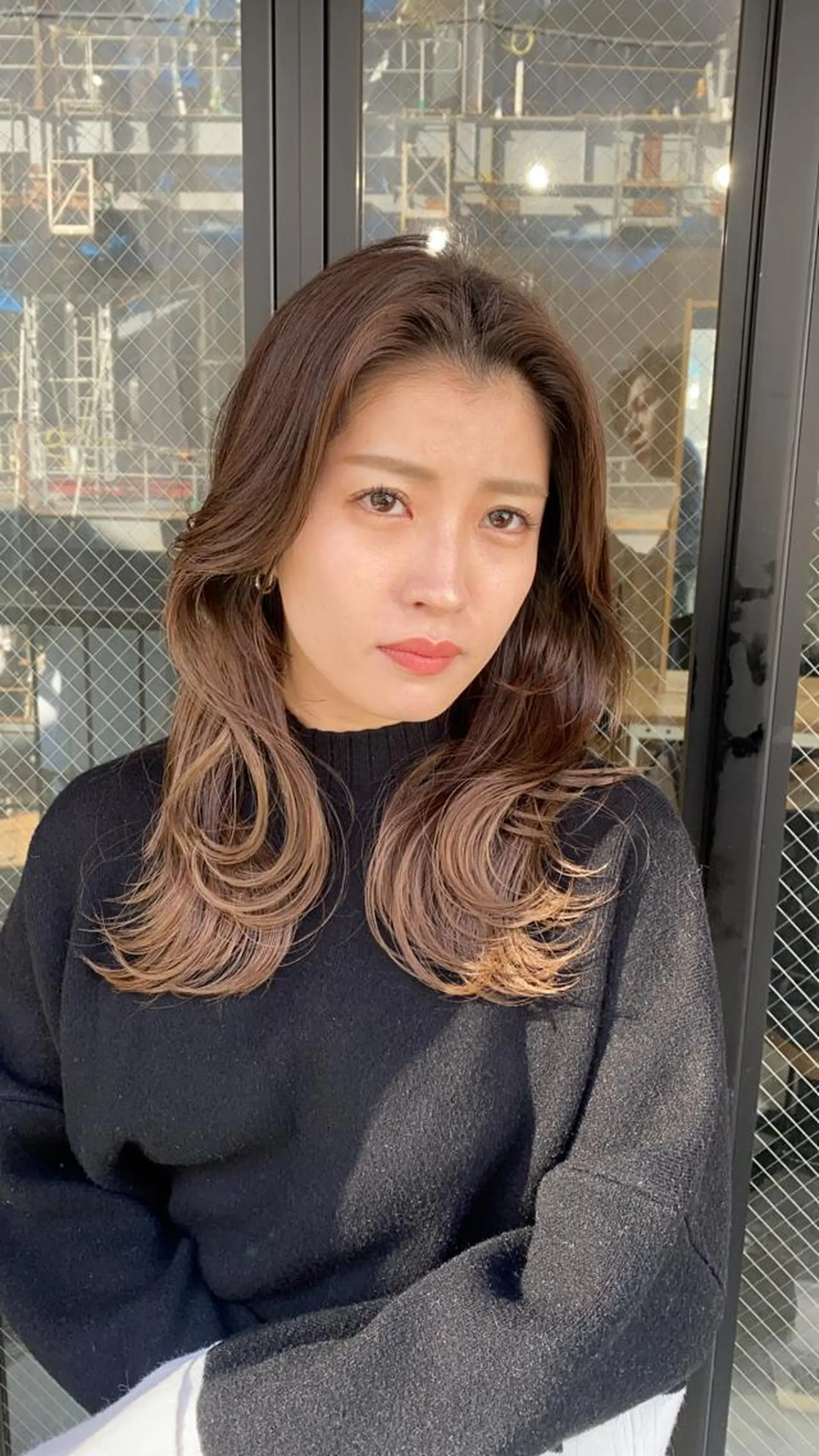 セミロング カラー パーマ ヘアアレンジ メンズ キッズ ネイル マツエク・マツパ アイブロウ foi. フォワ所属・🇰🇷韓国トレンド ヘア🇰🇷高田のヘアスタイル