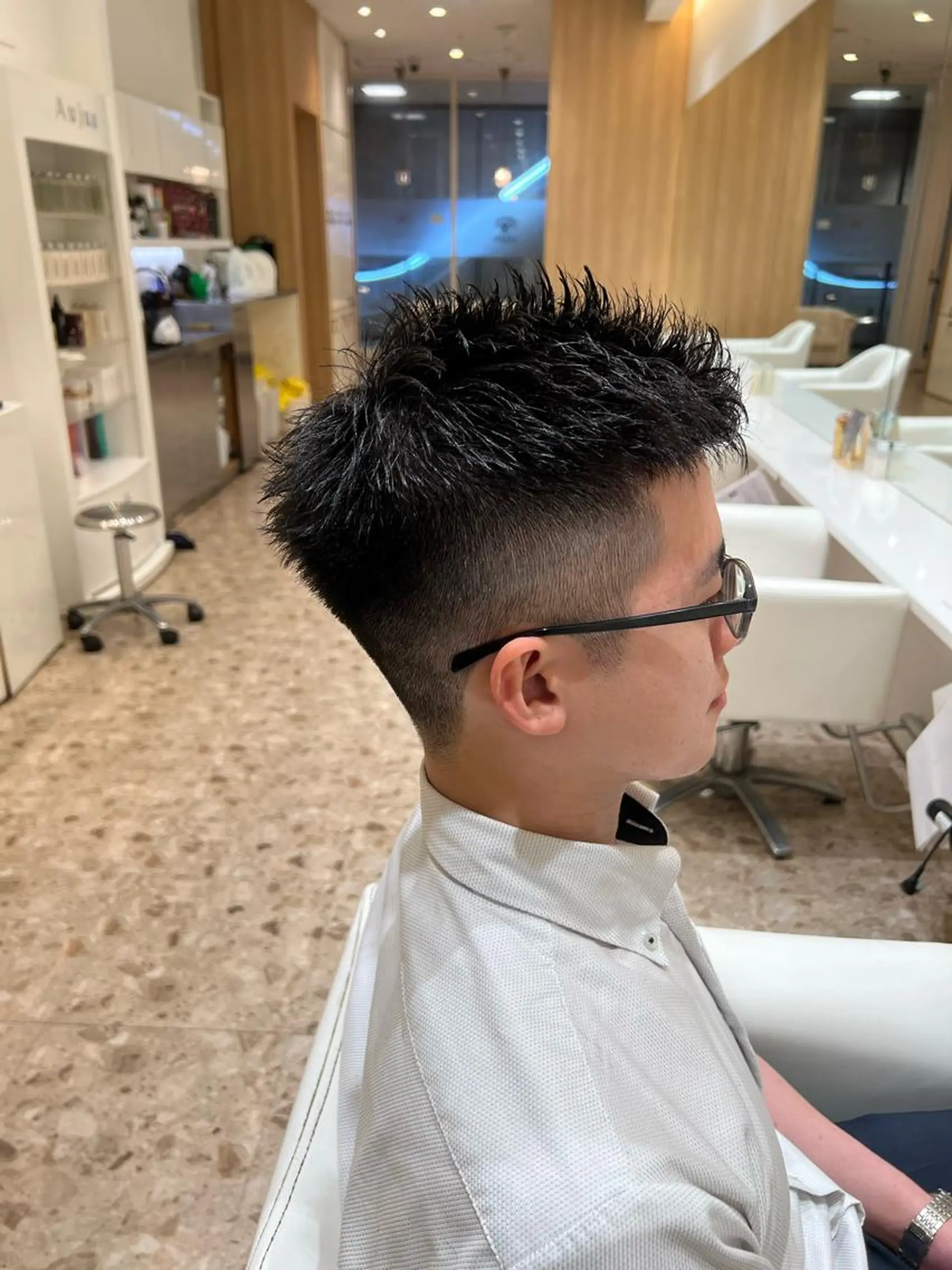 カラー パーマ メンズ メンズベリーショート KING of hair byNOISM所属・京都メンズ特化✨ No. 1/ユウキのヘアスタイル
