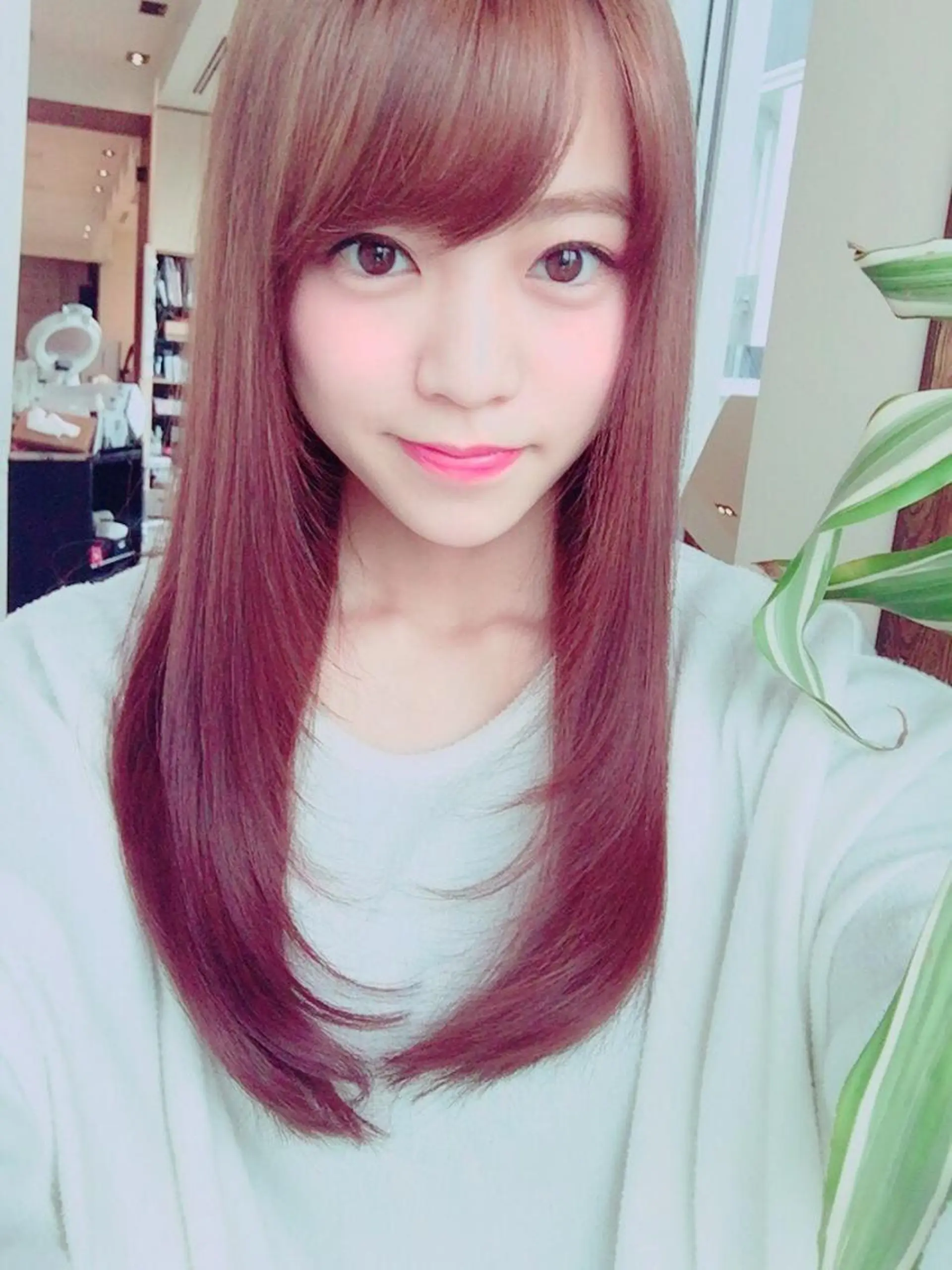 ロング Soleriaソレリア所属・傷みが少ないカラー/ 美髪矯正/山口玲緒奈のヘアスタイル