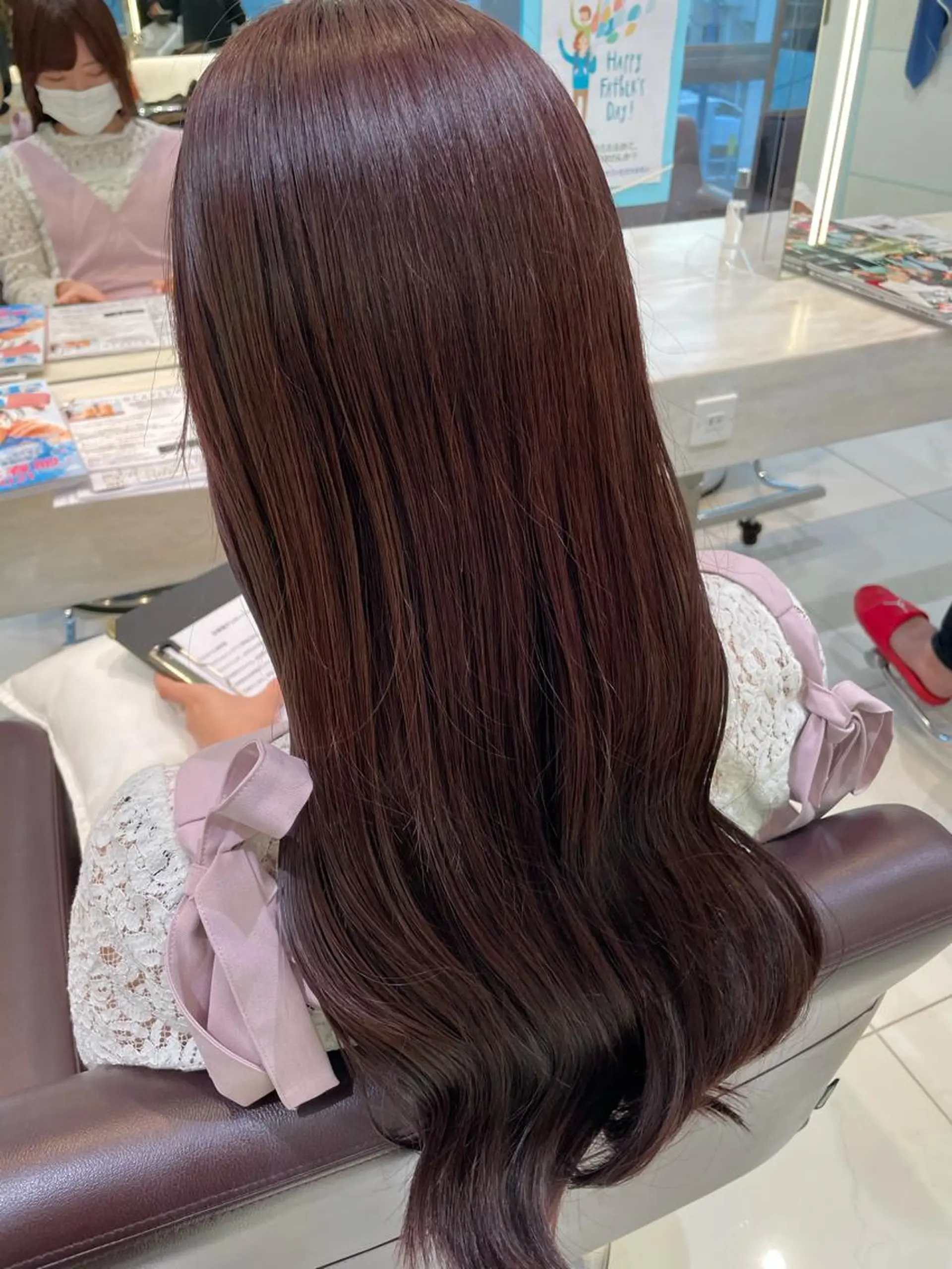 ロング カラー crop es 茅ヶ崎所属・ヘアセット/髪質改善 🌿 長 若奈のヘアスタイル