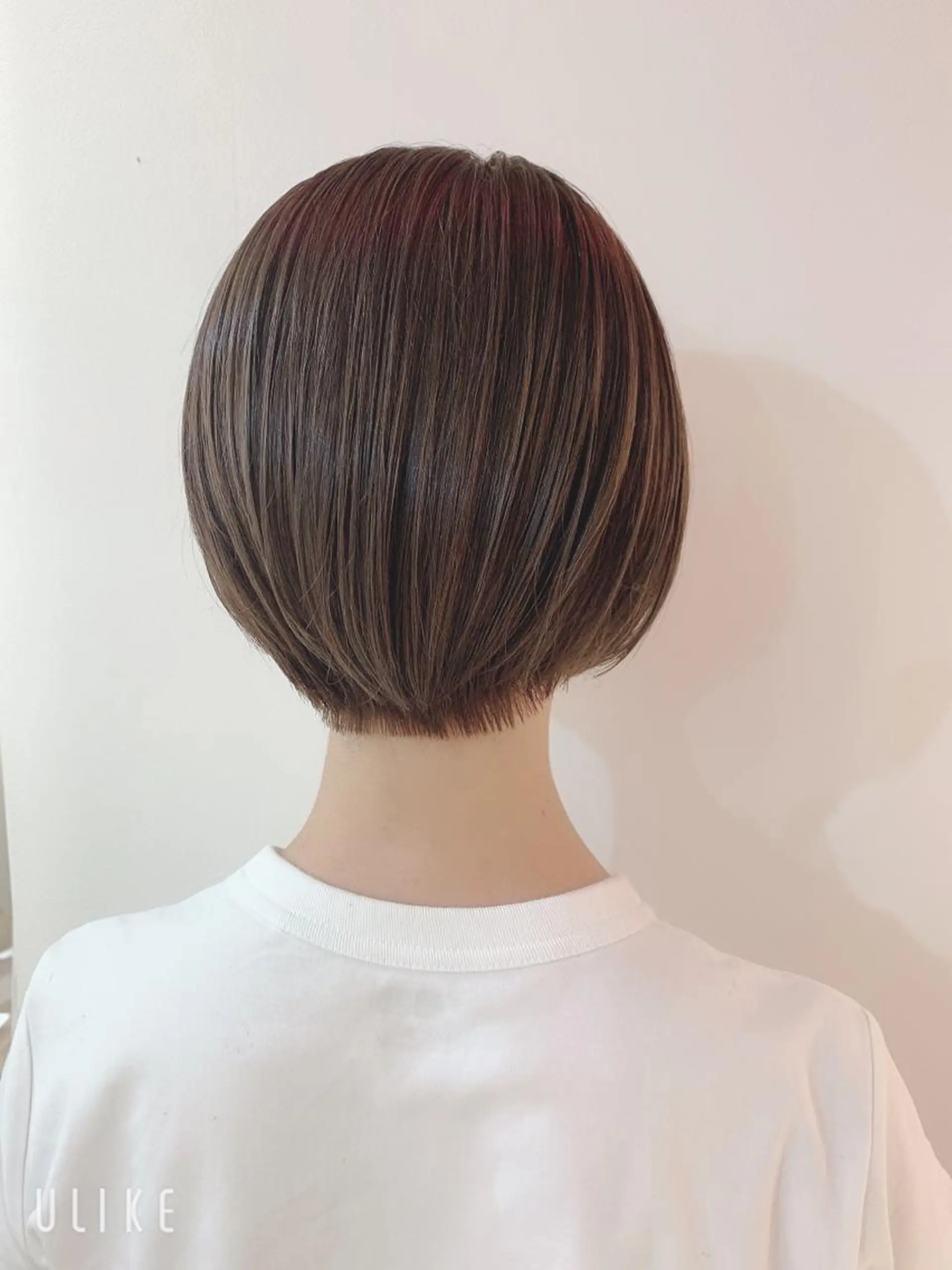 ショート カラー カット ヘアカラー なりたいが叶う ながしまじゅんきのヘアスタイル