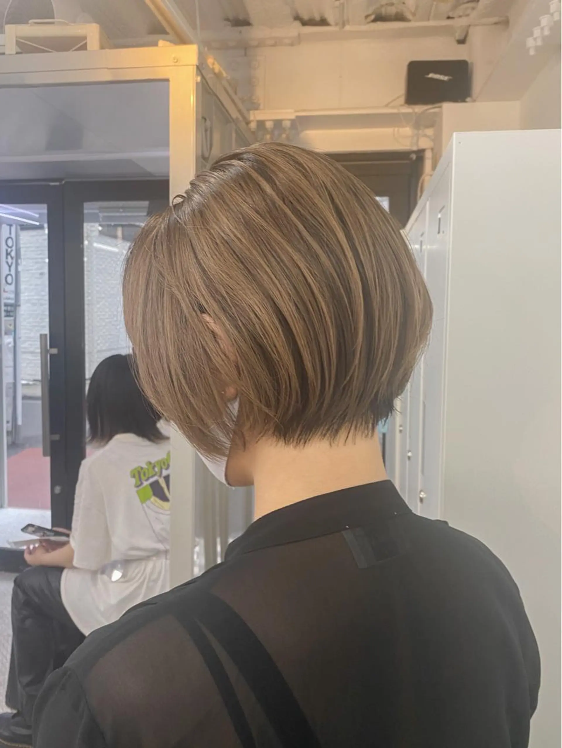 セミロング カラー カット ヘアカラー トリートメント 海外デザイン🇺🇸 石渡諒太のヘアスタイル