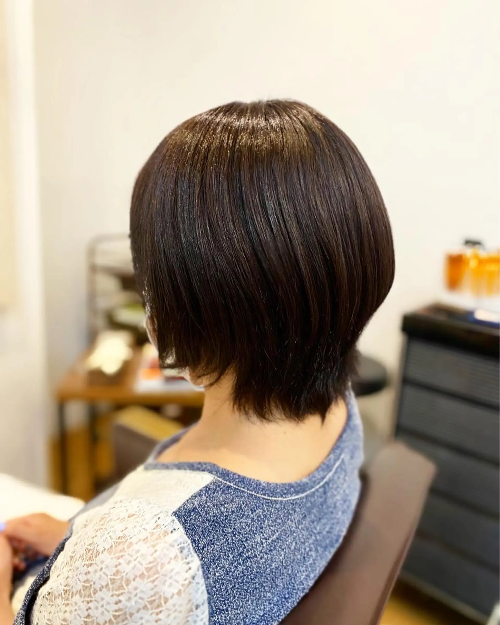 カラー アッシュ アッシュブラウン ブラウンカラー NUMBER 天王寺YUYAのヘアスタイル