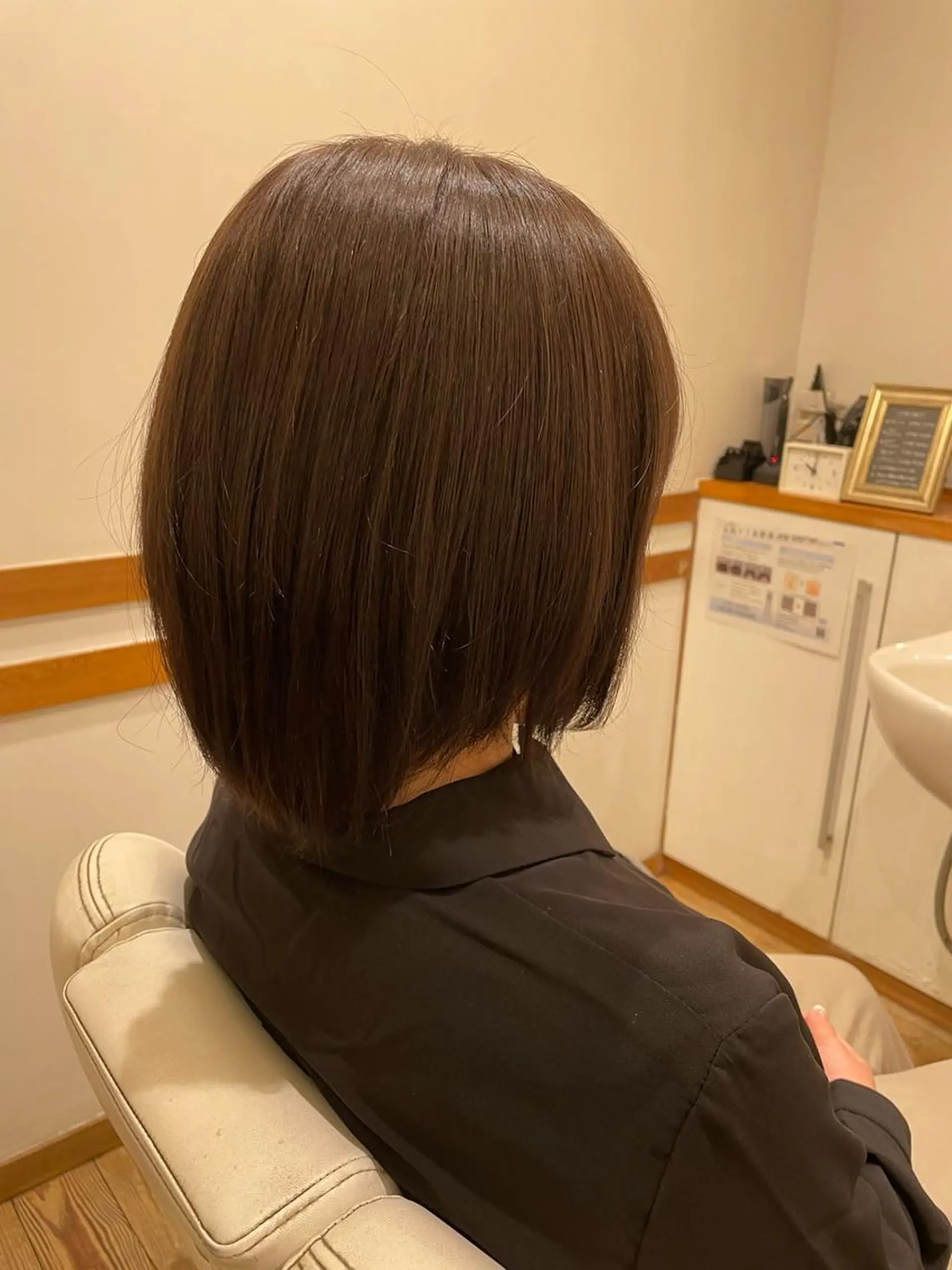 ミディアム ROSSO川口 アラカワのヘアスタイル