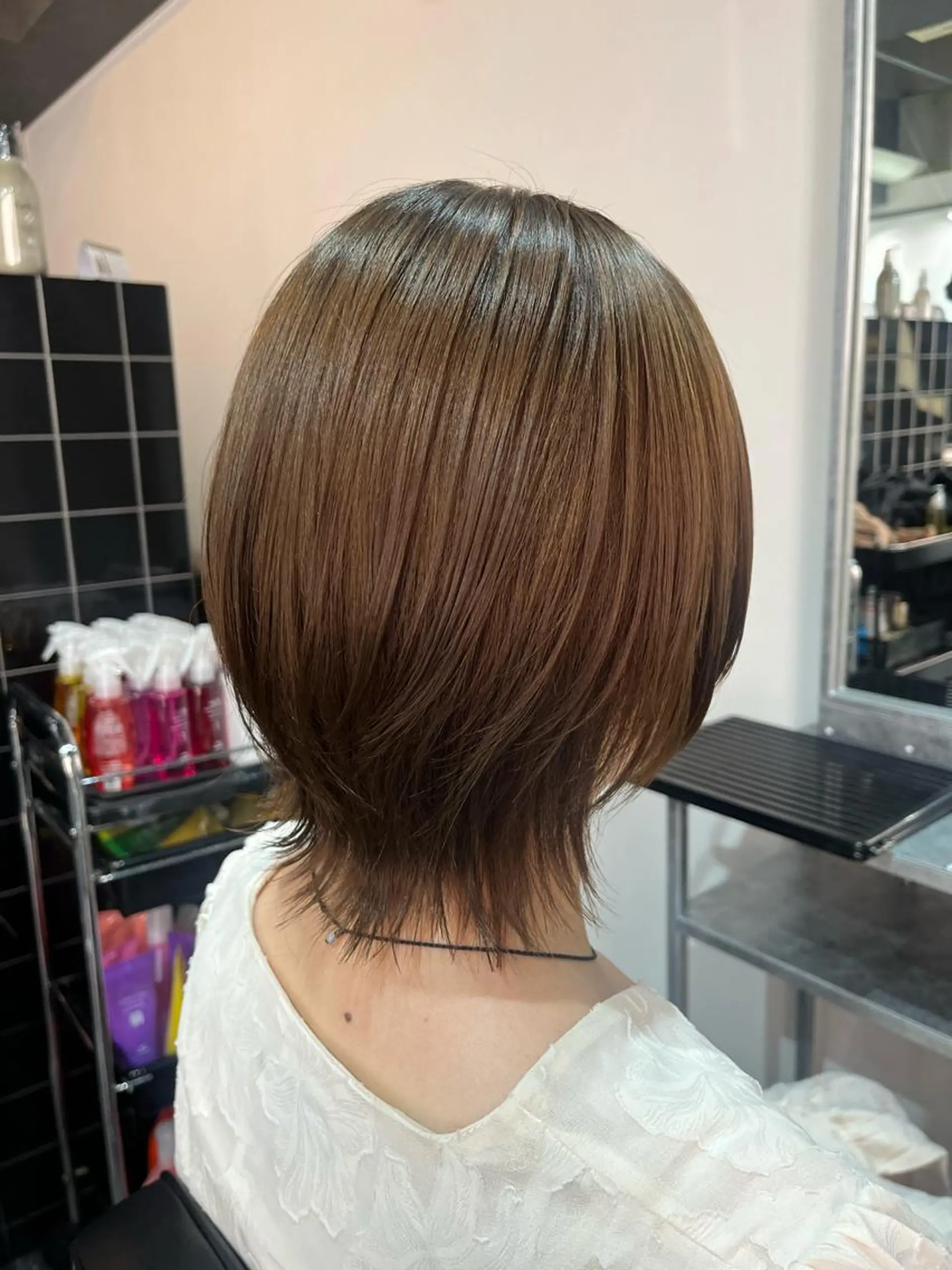 ショート カット ヘアカラー 透明感✨ SAKIのヘアスタイル