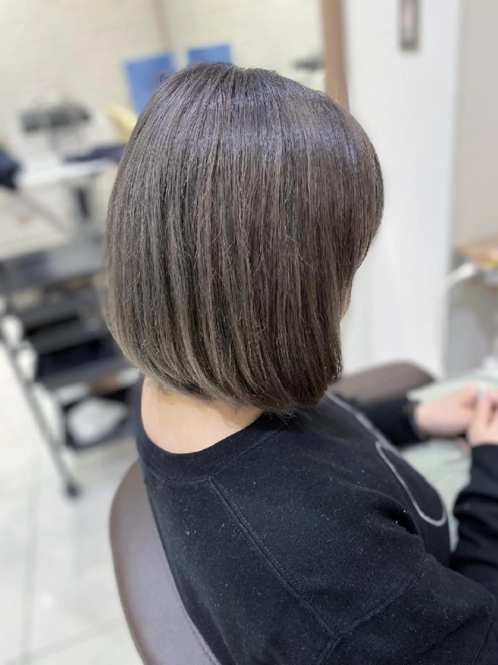ミディアム カラー アディクシーカラー ブリーチ 中村 和貴のヘアスタイル