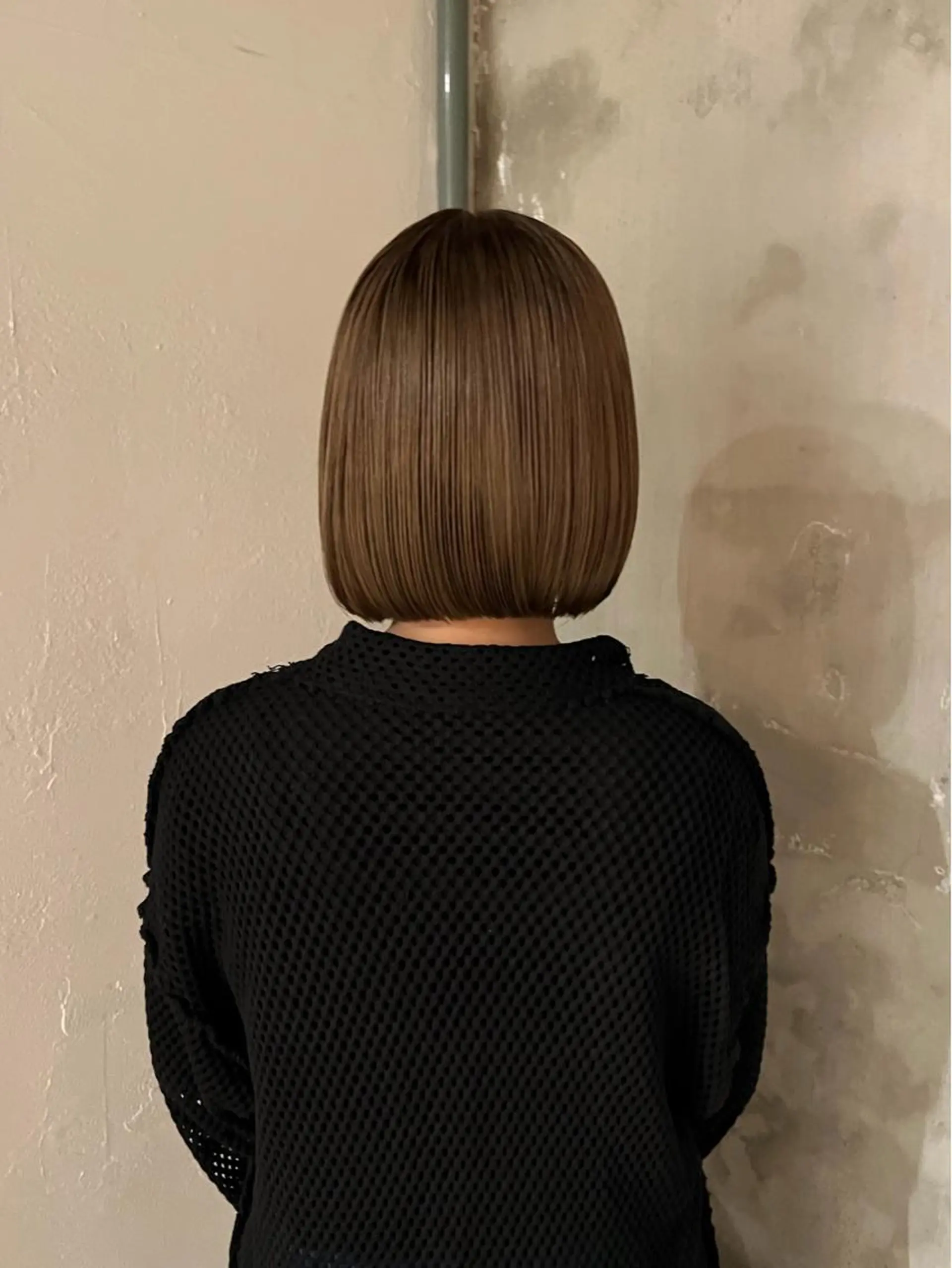 ミディアム カラー ブリーチ ブラウンカラー 透明感カラー オレンジ こっくりカラー/艶髪 /amy.山口瑞稀のヘアスタイル