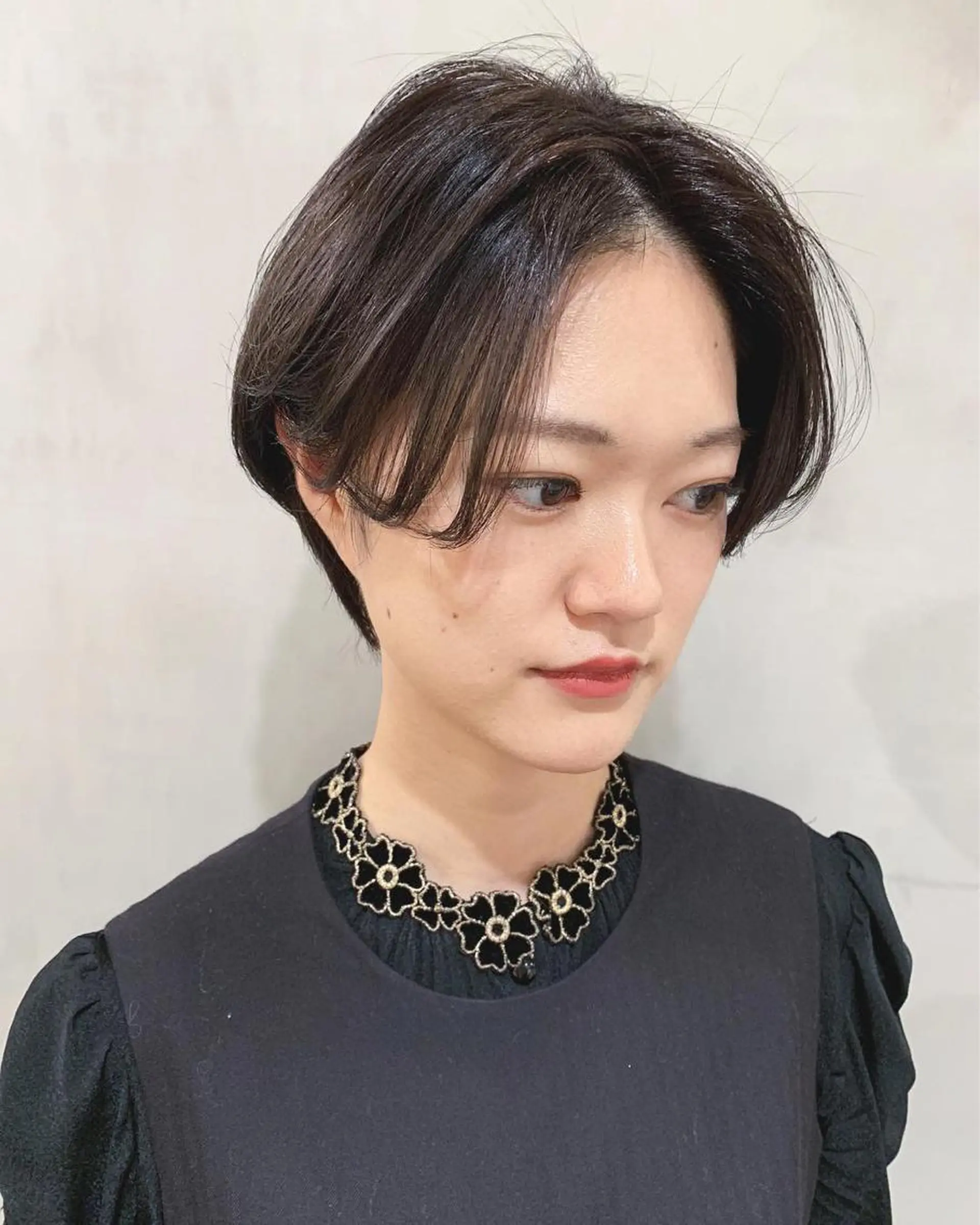 ショート カラー 優 作のヘアスタイル