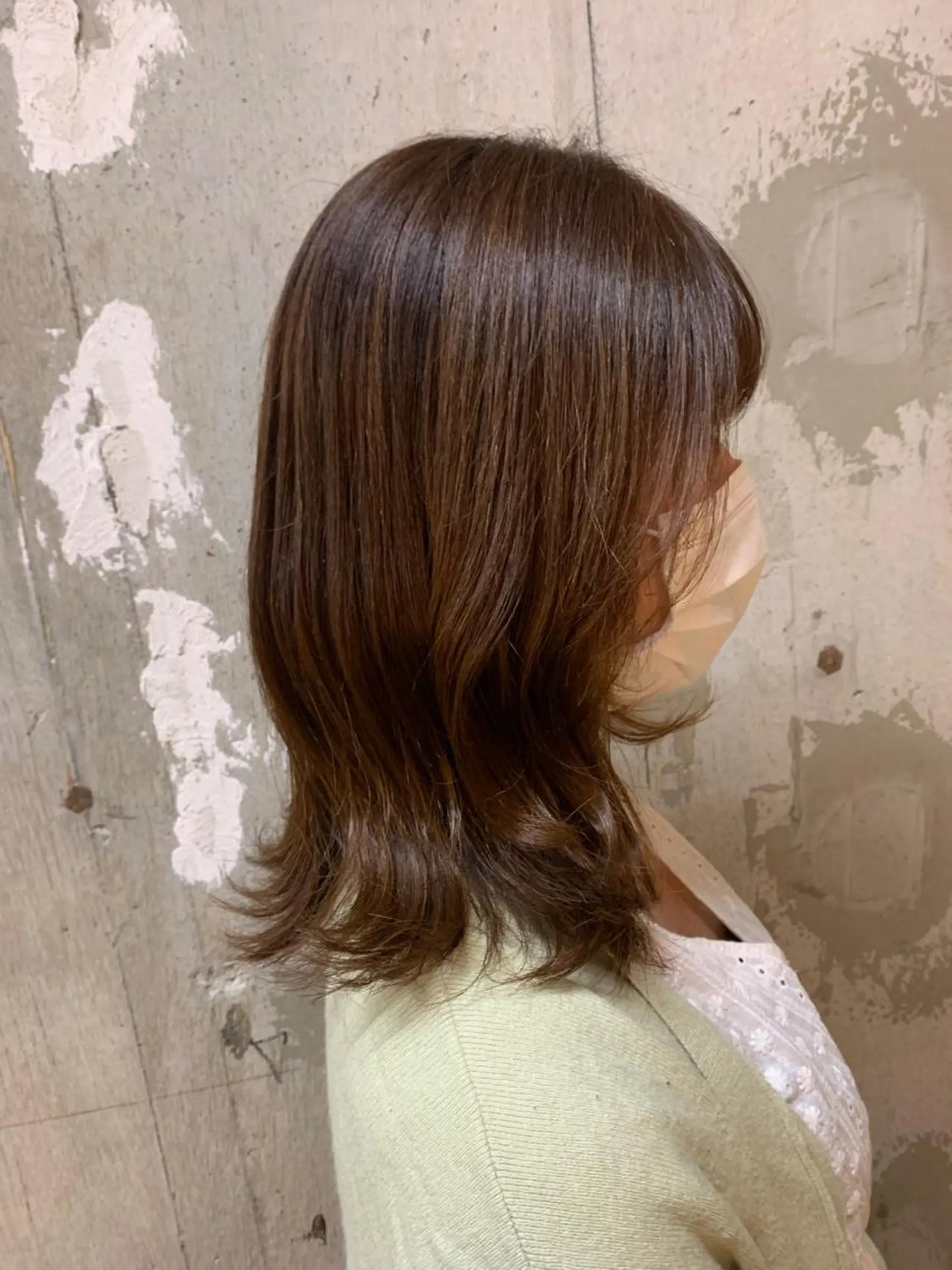 ミディアム カラー 🎀ハイトーン/レイ ヤー/Reina🎀のヘアスタイル