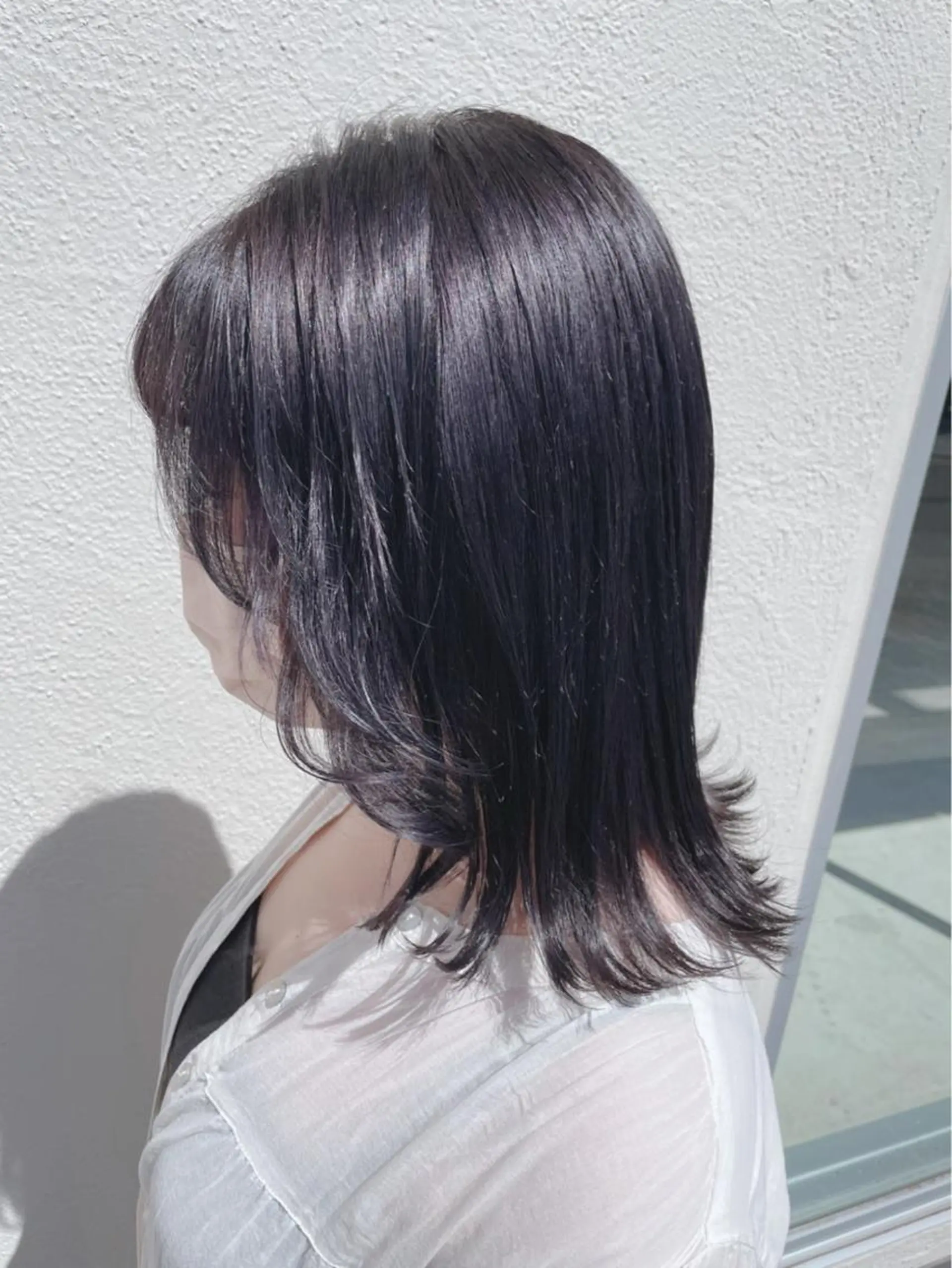 ミディアム カラー カット ヘアカラー トリートメント 艶髪/髪質改善 yukaのヘアスタイル