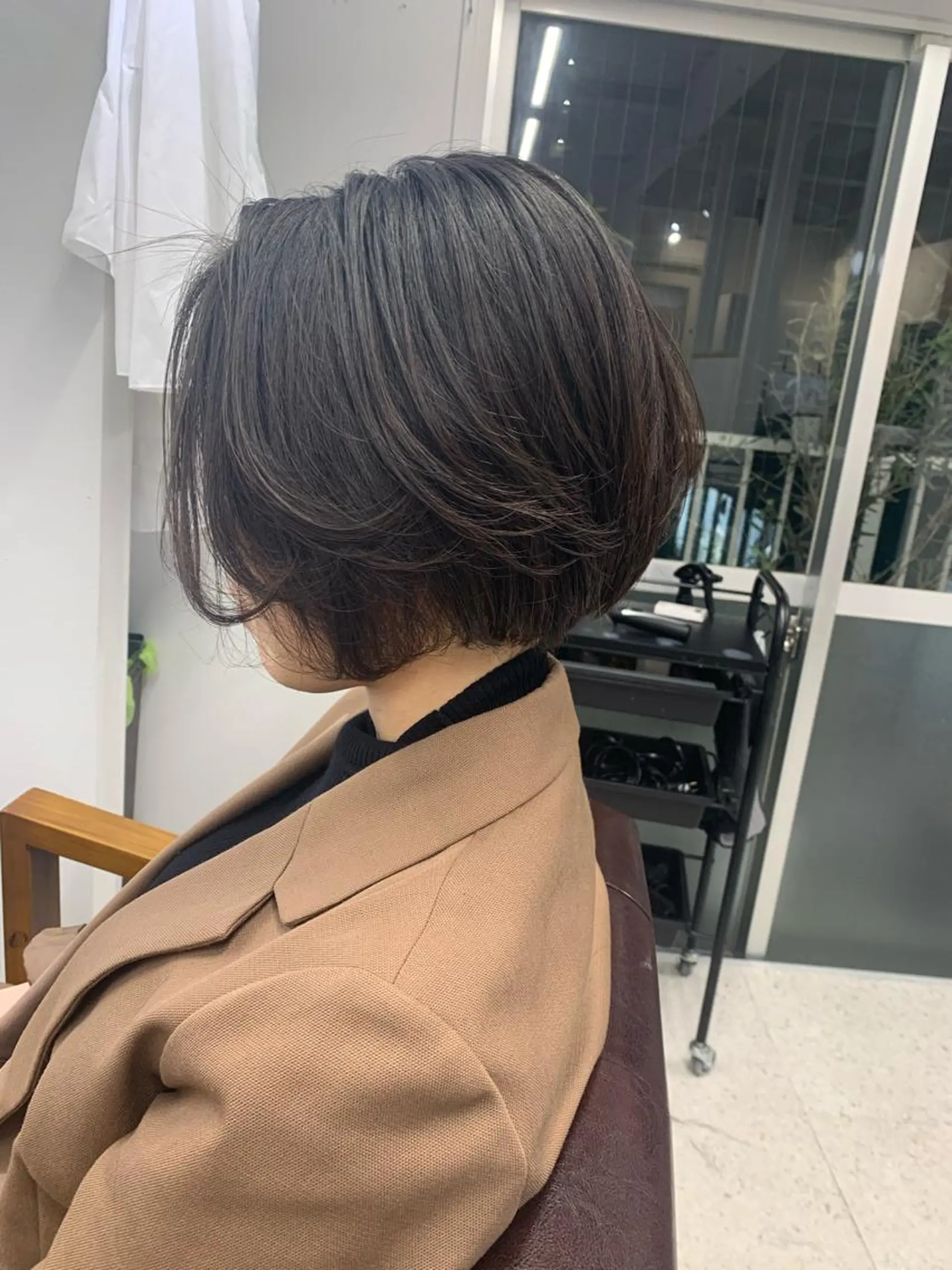 ショート 前下がりボブ ボブ カット トリートメント ショート、ボブ特化 長島智彦のヘアスタイル
