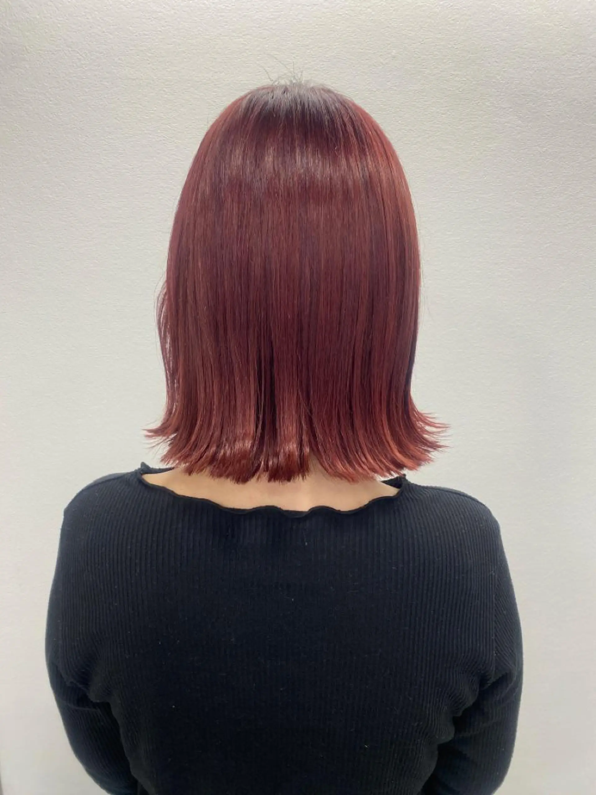 ミディアム カラー カット ヘアカラー トリートメント ✴︎ヒラガカナ✴︎ ECLAT HAIRのヘアスタイル
