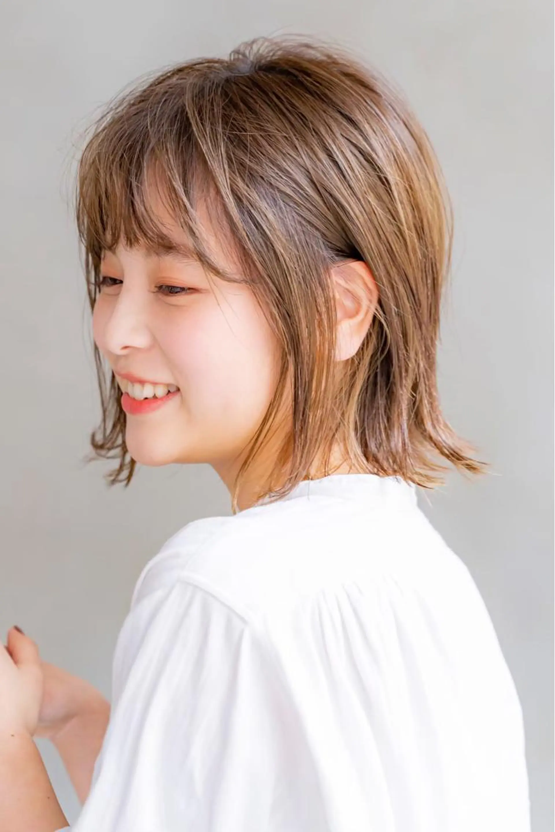 カラー 森田 翔斗ベージュカラー⭕のヘアスタイル