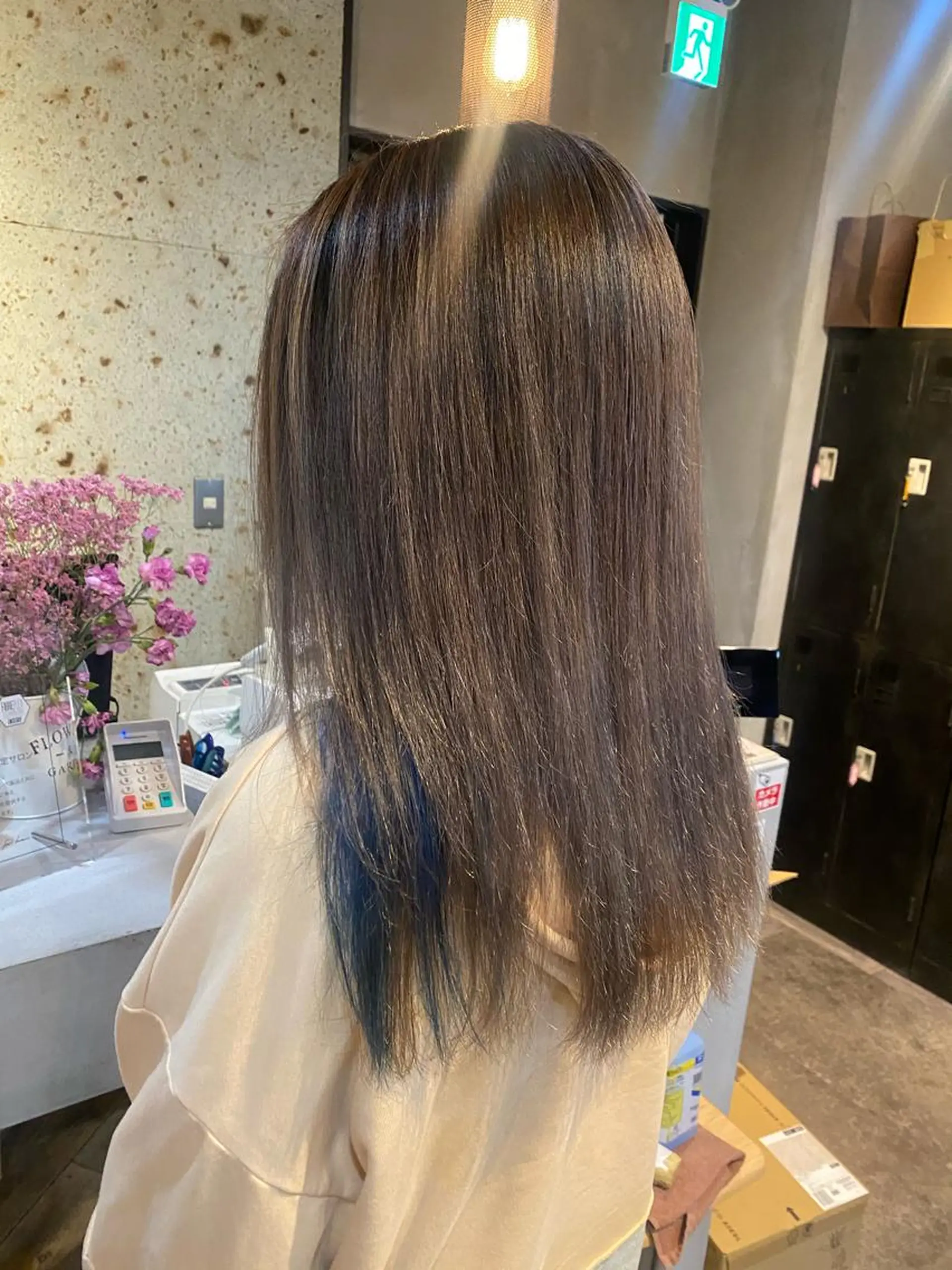 ロング ヘアカラー トリートメント sail所属・sail ミウのヘアスタイル