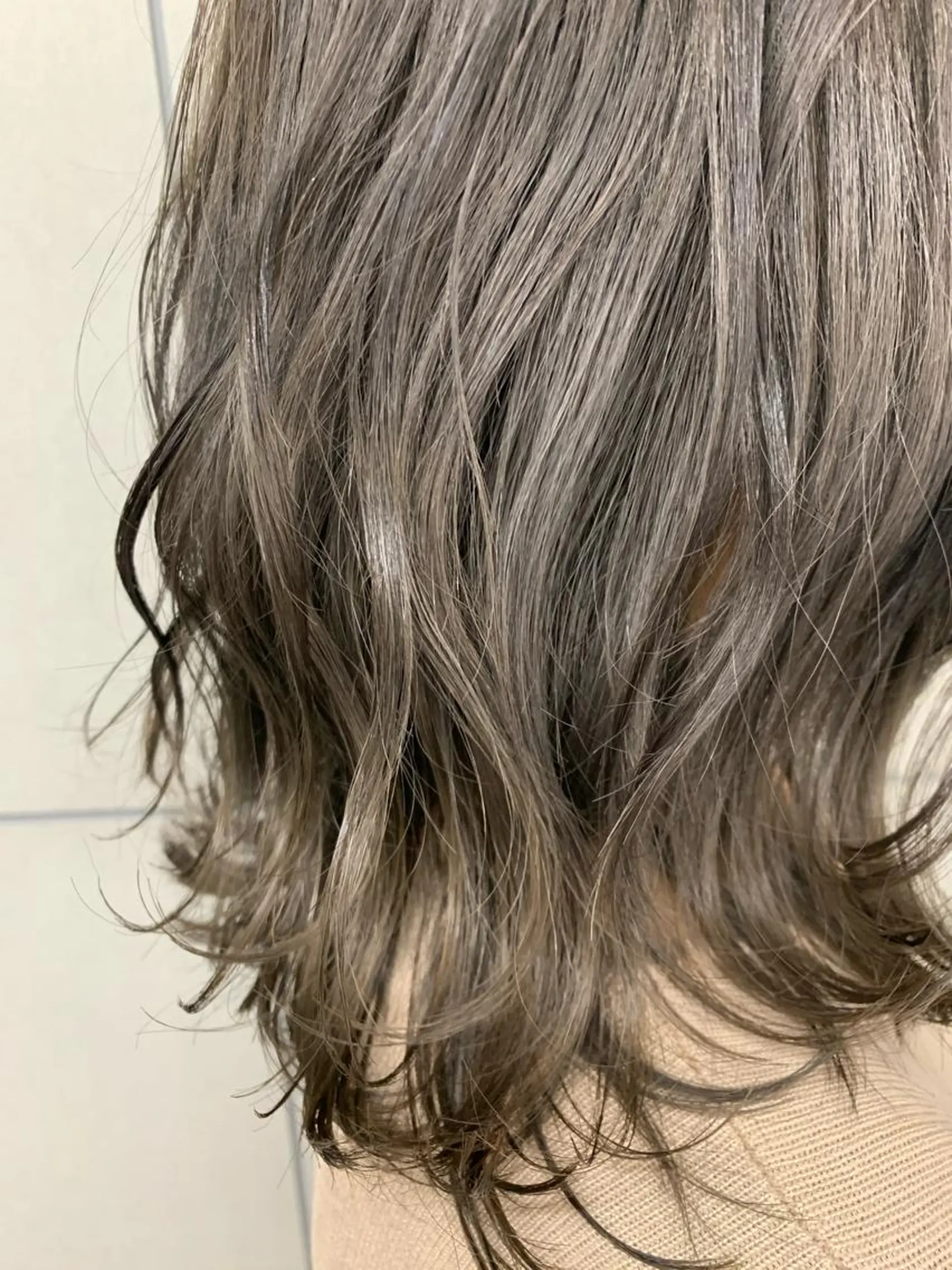 ミディアム カラー 透明感カラー Silk-lei【銀座店】所属・銀座/美髪縮毛矯正 /髪質改善/山本翔華のヘアスタイル