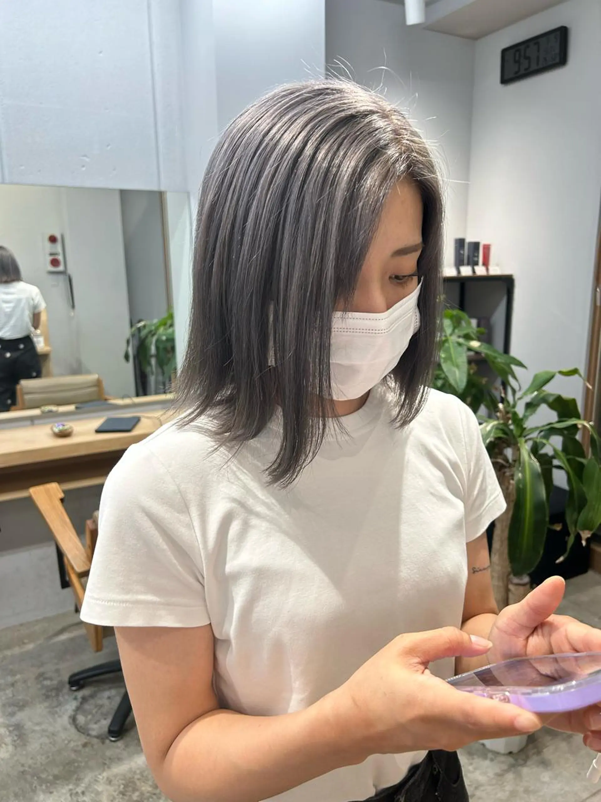 ショート ior北千住【イオール】所属・YU(ハイトーン/ ブリーチカラー)のヘアスタイル