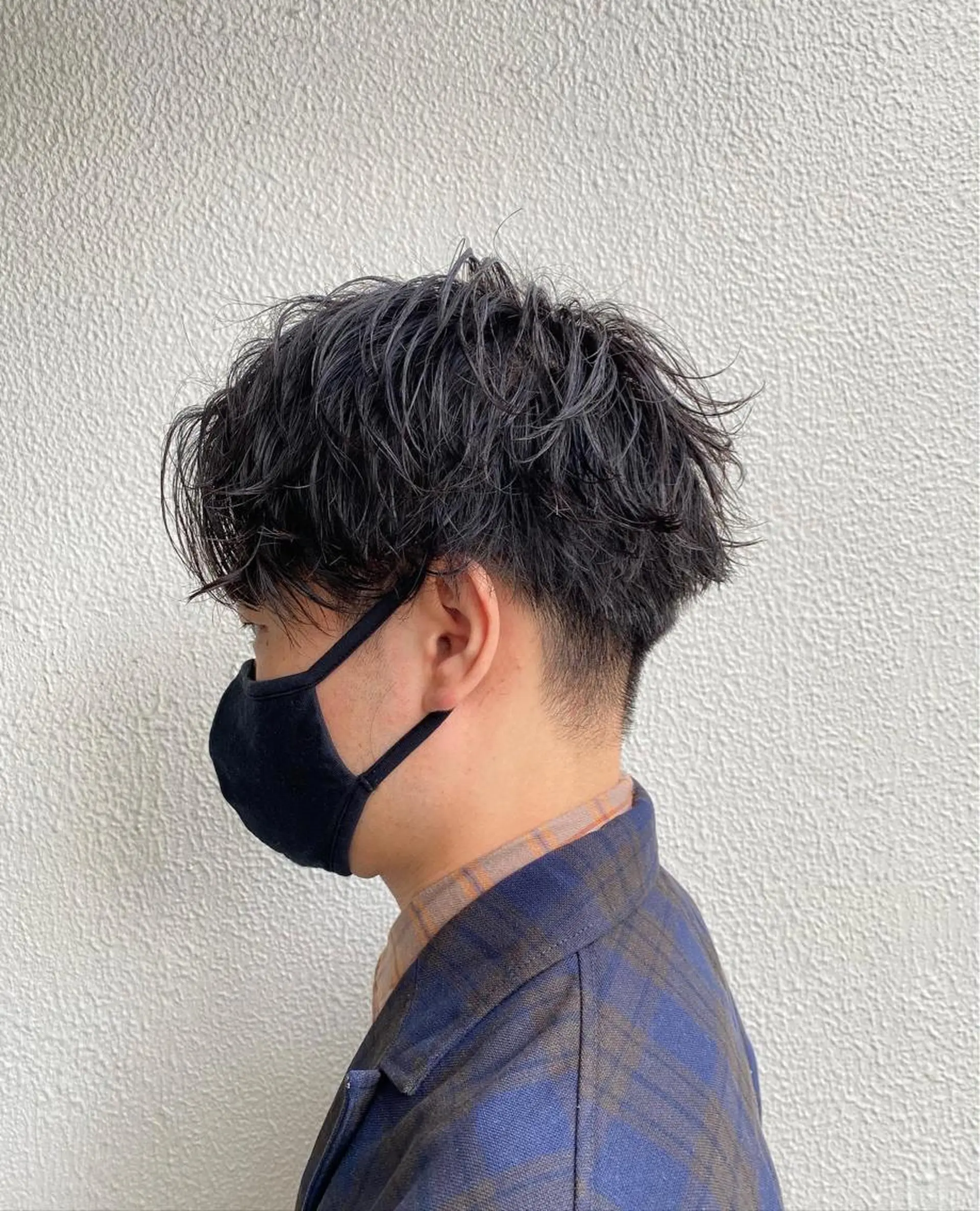 ショート パーマ メンズ 🟦ニュアンス/メン ズパーマ横浜🟦のヘアスタイル