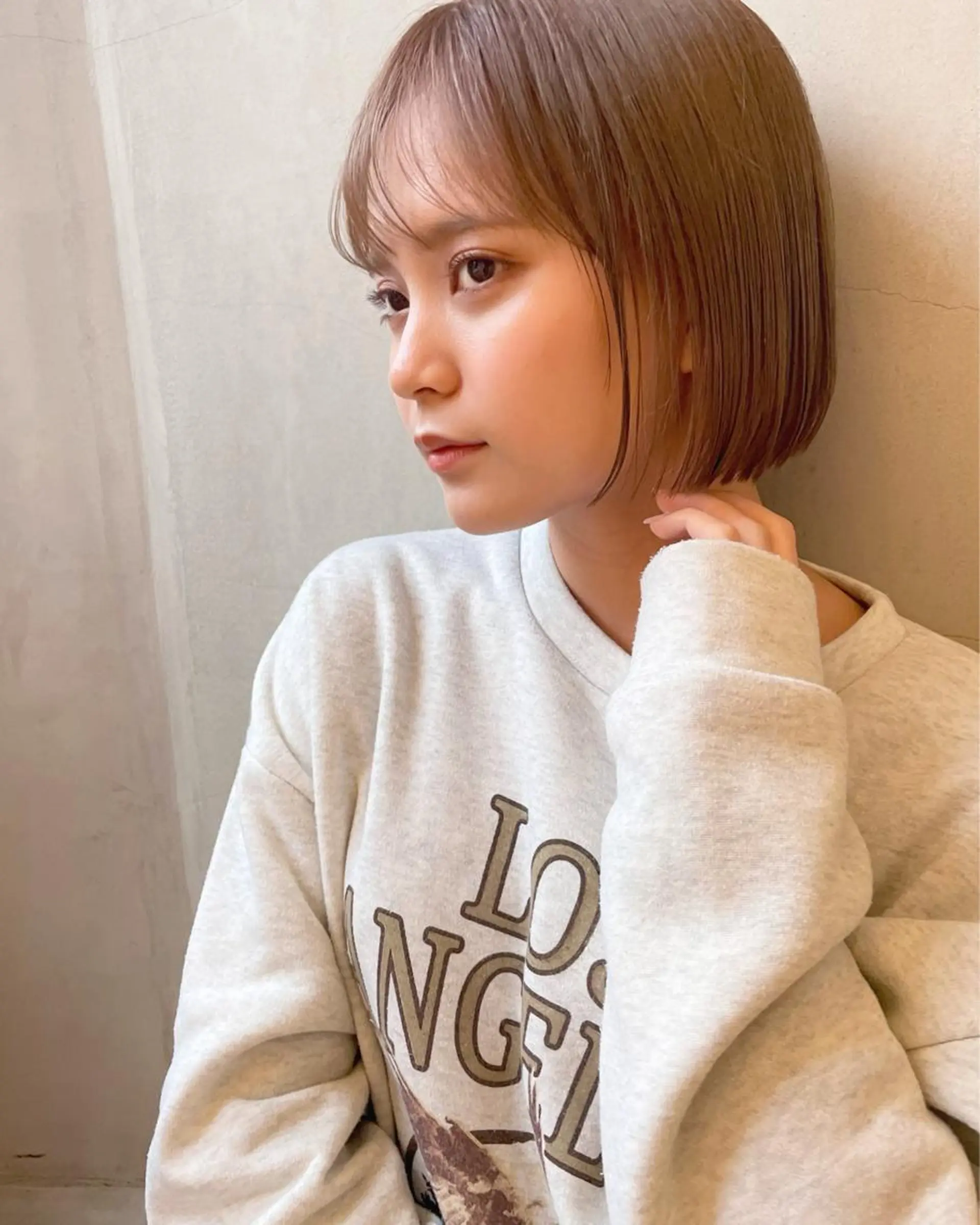 ショート カラー 🫧透明感ヘア🫧 🧸竹花　彩希🧸のヘアスタイル