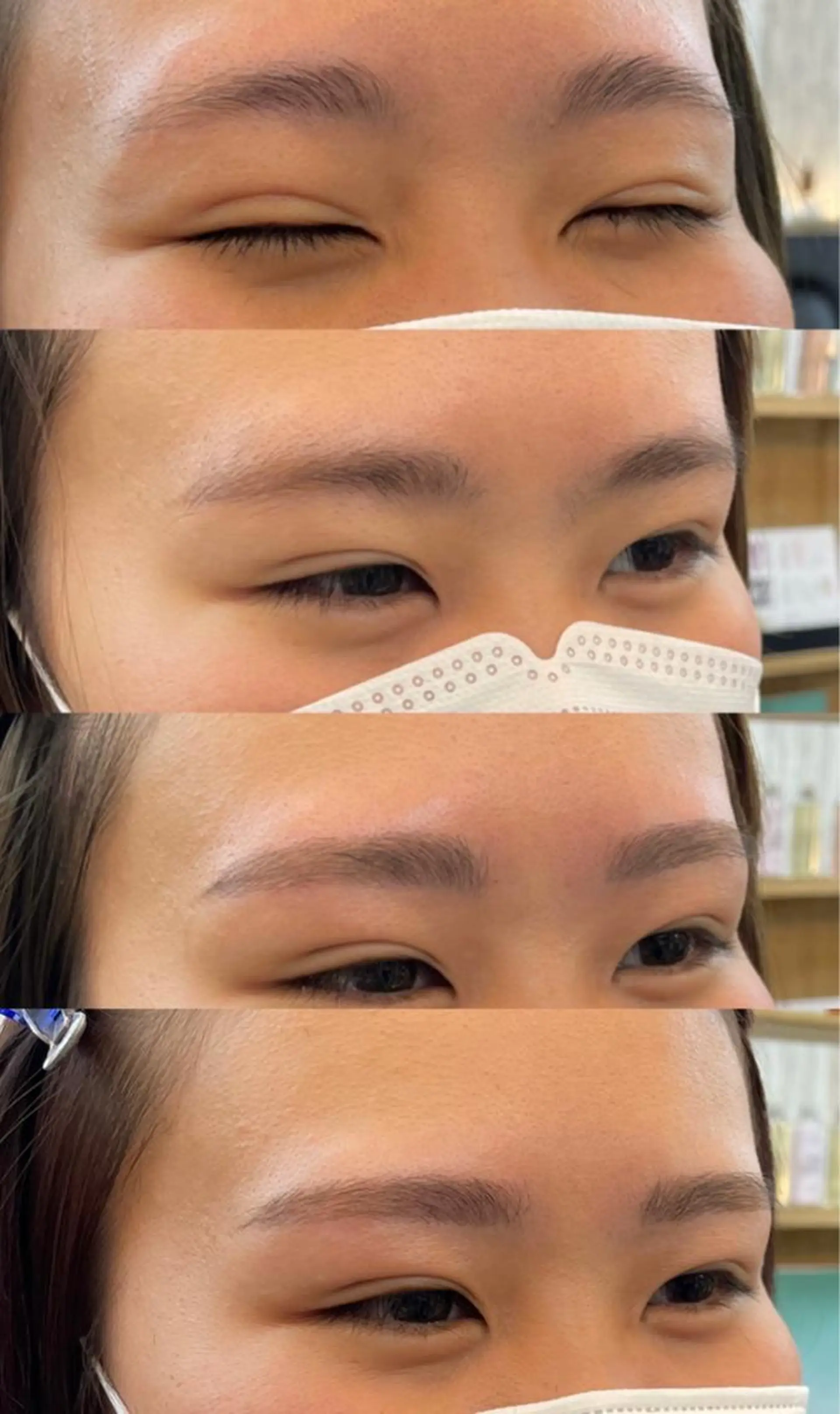 アイブロウ 眉カラー メンズアイブロウ 【20代ダメージ毛に 髪質改善】のヘアスタイル