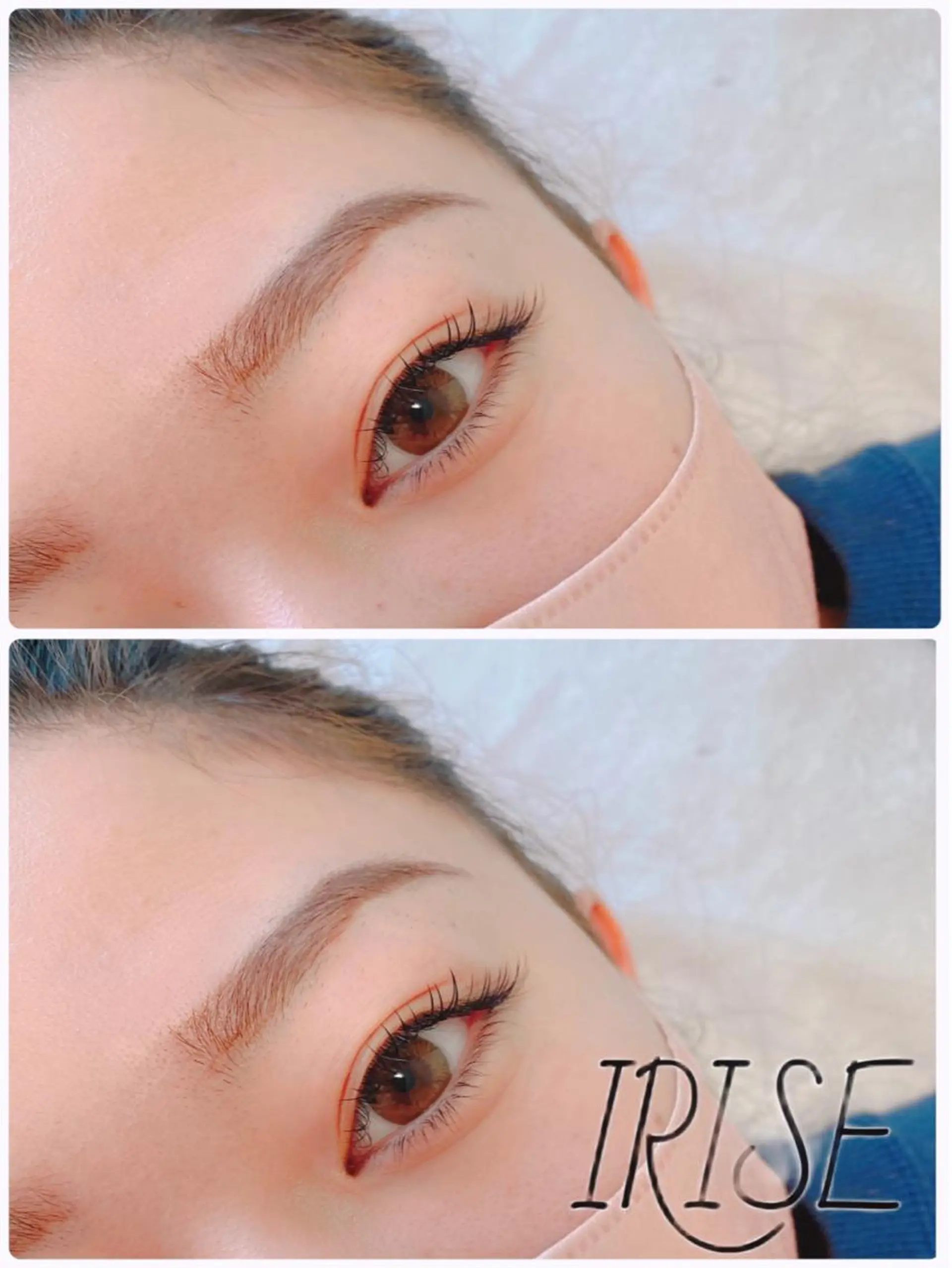 マツエク・マツパ 束感まつ毛 フラットラッシュ salon de   irise所属・salon de iriseのマツエク・マツパデザイン