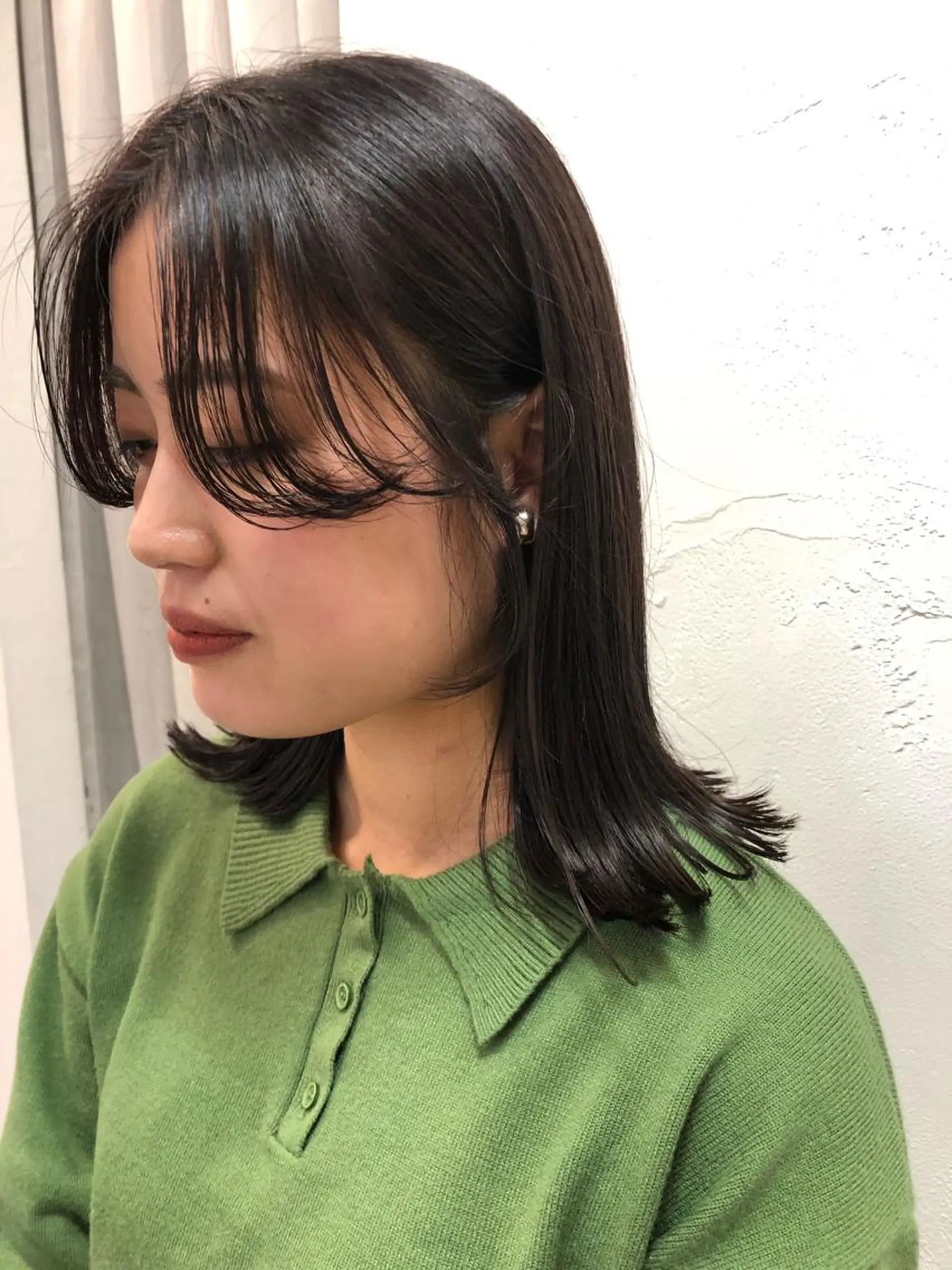 ミディアム カラー パーマ ヘアアレンジ メンズ キッズ ネイル マツエク・マツパ アイブロウ お洒落パーマ/ボブ ❄️Tomoka❄️のヘアスタイル