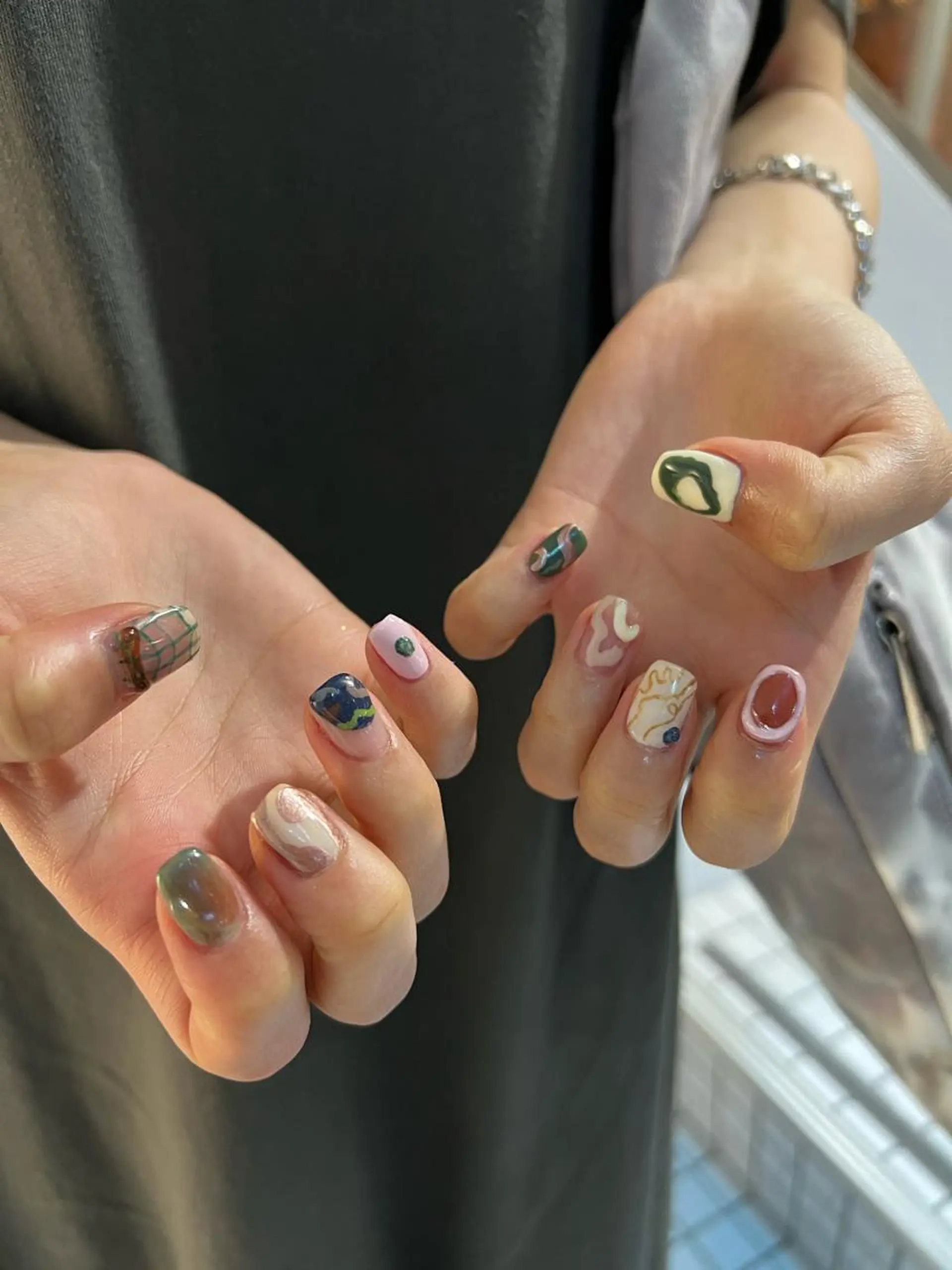 ネイル 【韓国ヘア・ネイル】 HINATA🍒のネイルデザイン