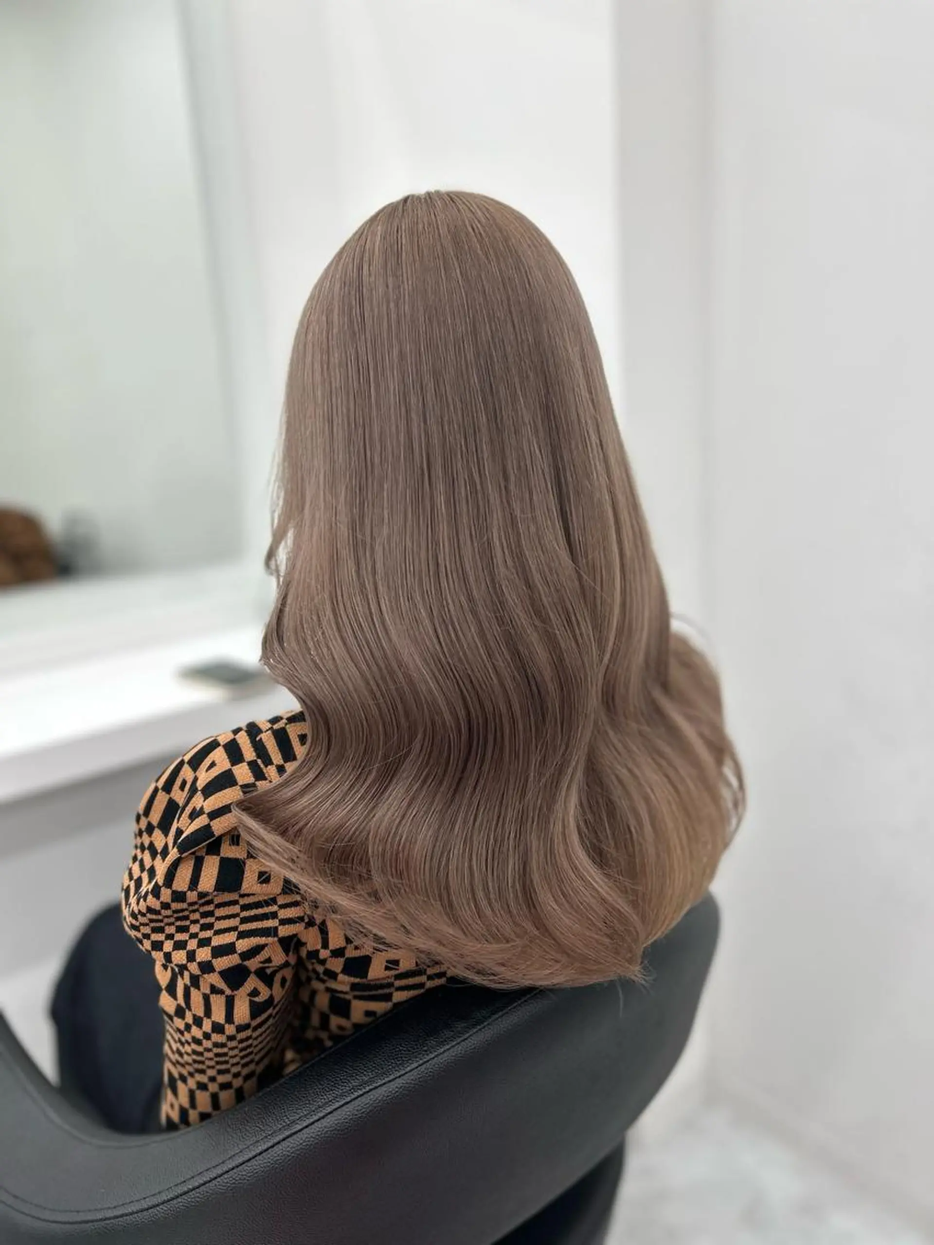 セミロング カラー ヘアアレンジ ヘアカラー トリートメント GOTODAY shair salon 横浜mare店所属・透明感抜群カラー mai🍑♡のヘアスタイル