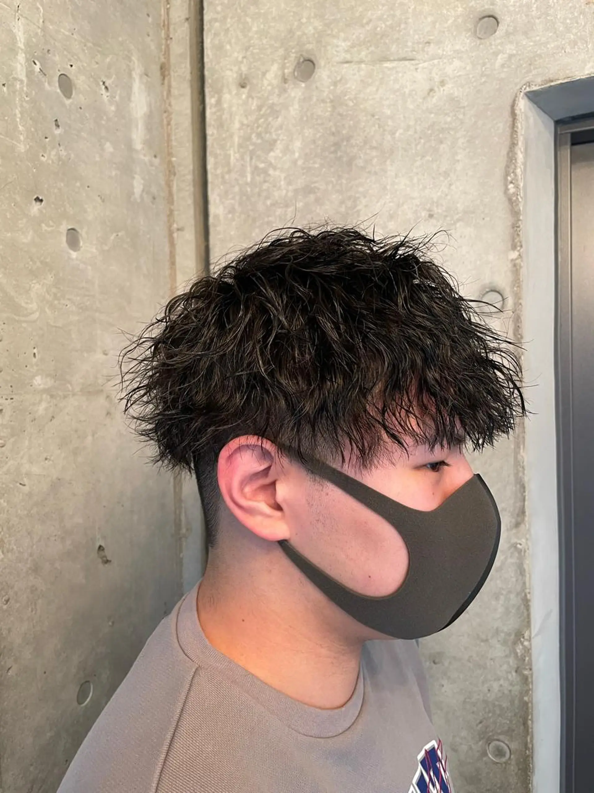 ショート パーマ メンズ カット パーマ トリートメント 🔥メンズ特化パーマ 🦖増田弘明🦖のヘアスタイル