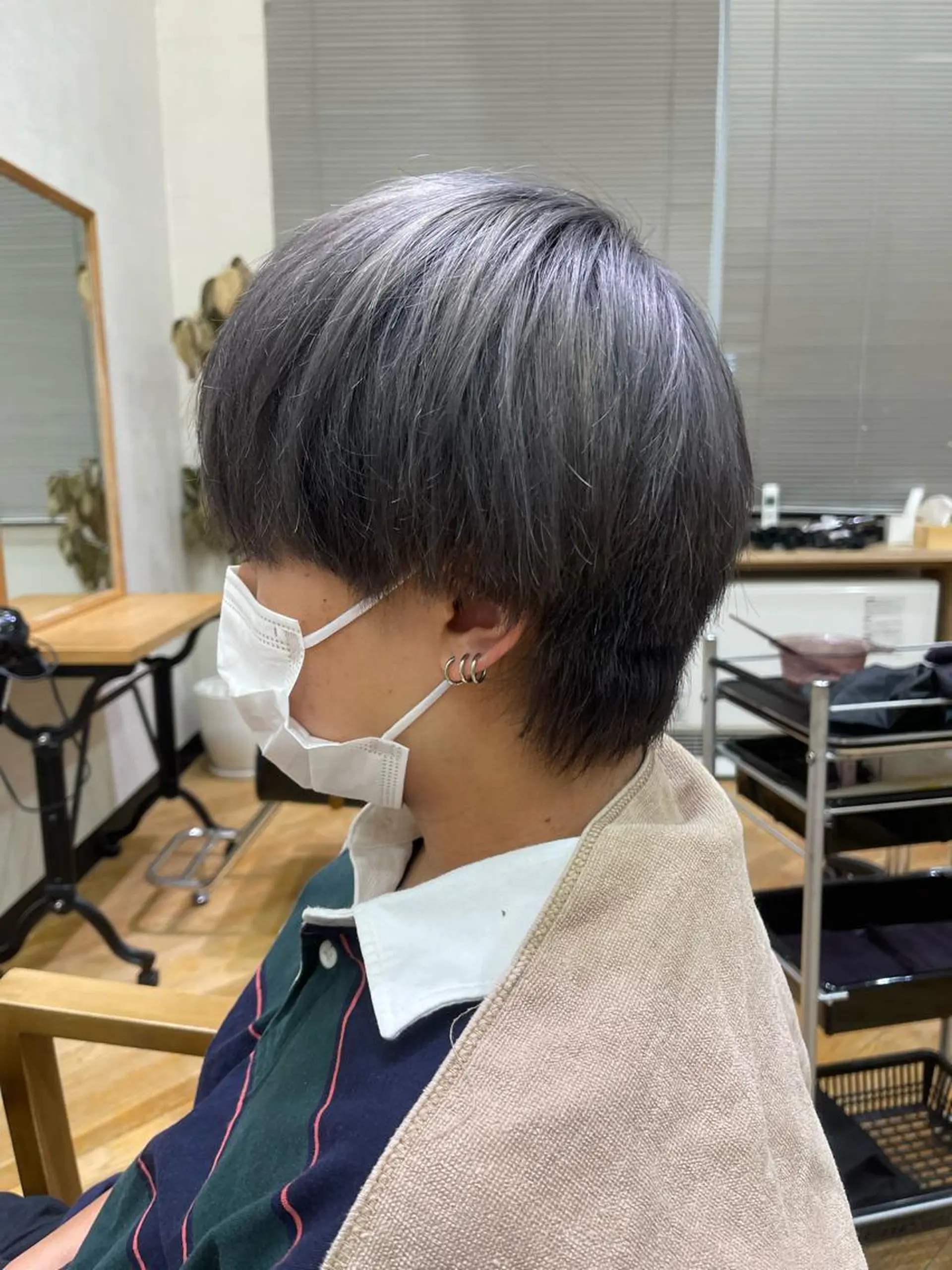 ショート ヘアカラー Rolen.所属・佐藤 海璃のヘアスタイル