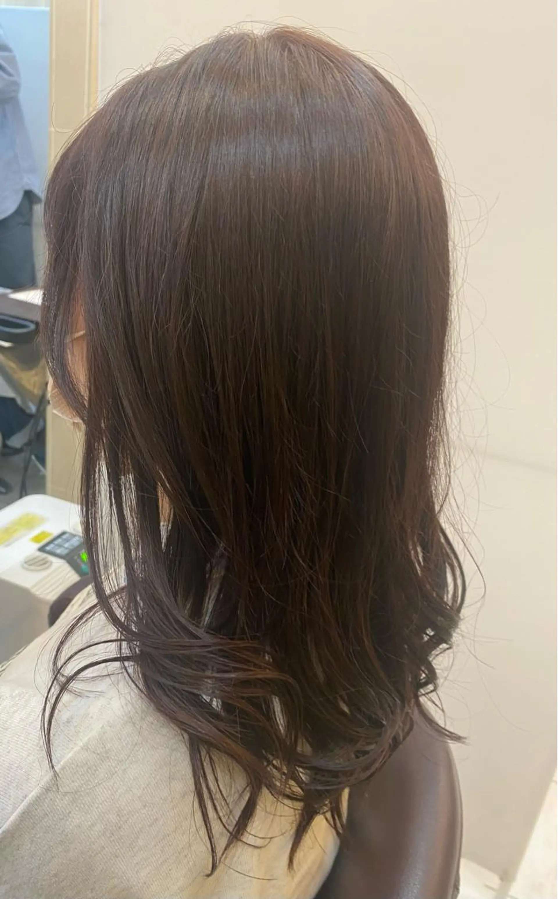 ロング カラー ブラウンカラー ナチュラルブラウン 🐰ツヤ感カラー🐰 ななこのヘアスタイル