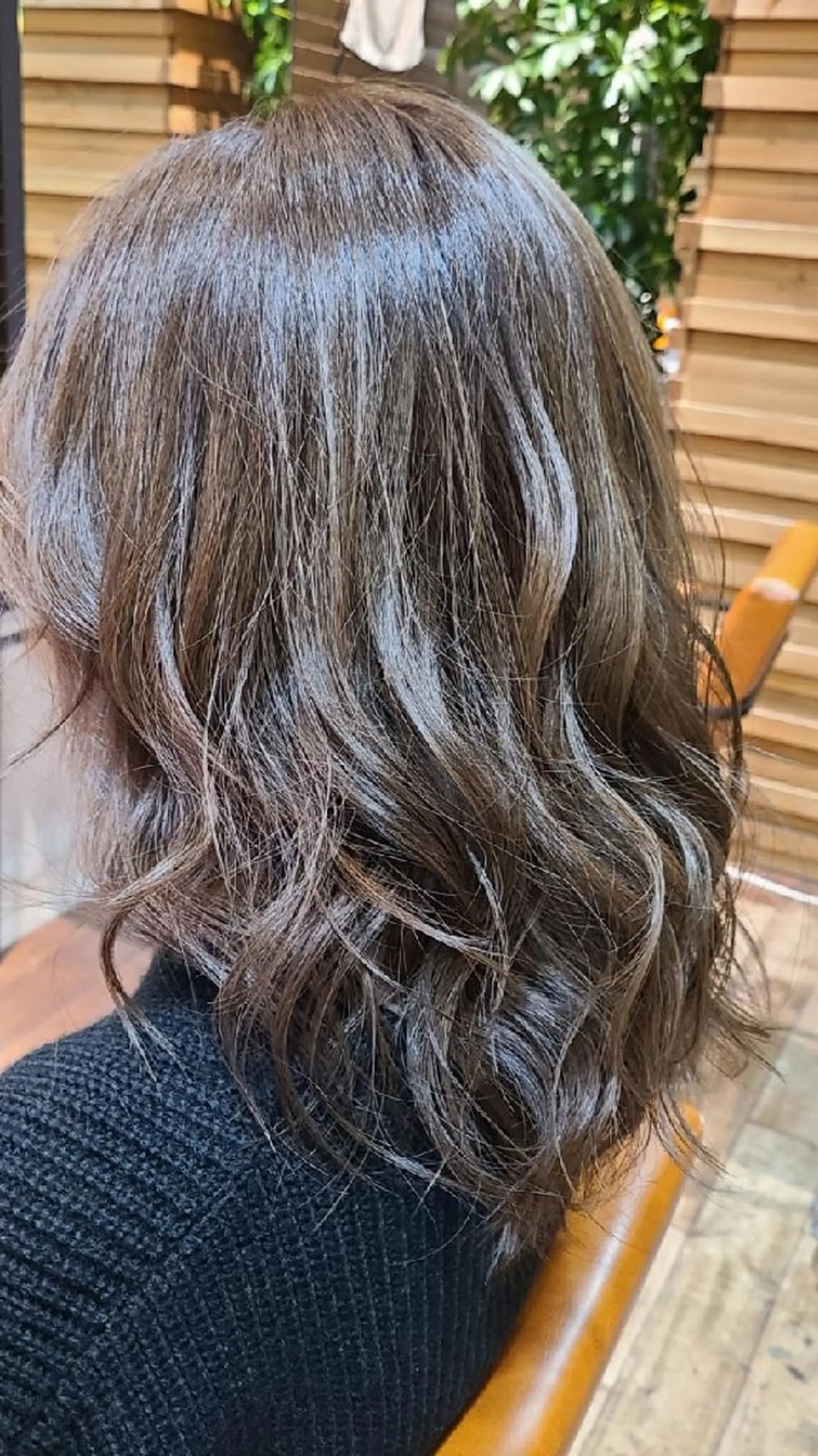 カラー ブリーチ グレージュ ブリーチなしカラー Lapis 名古屋駅前店所属・LEN名古屋/パーマ メンズ特化美容師のヘアスタイル