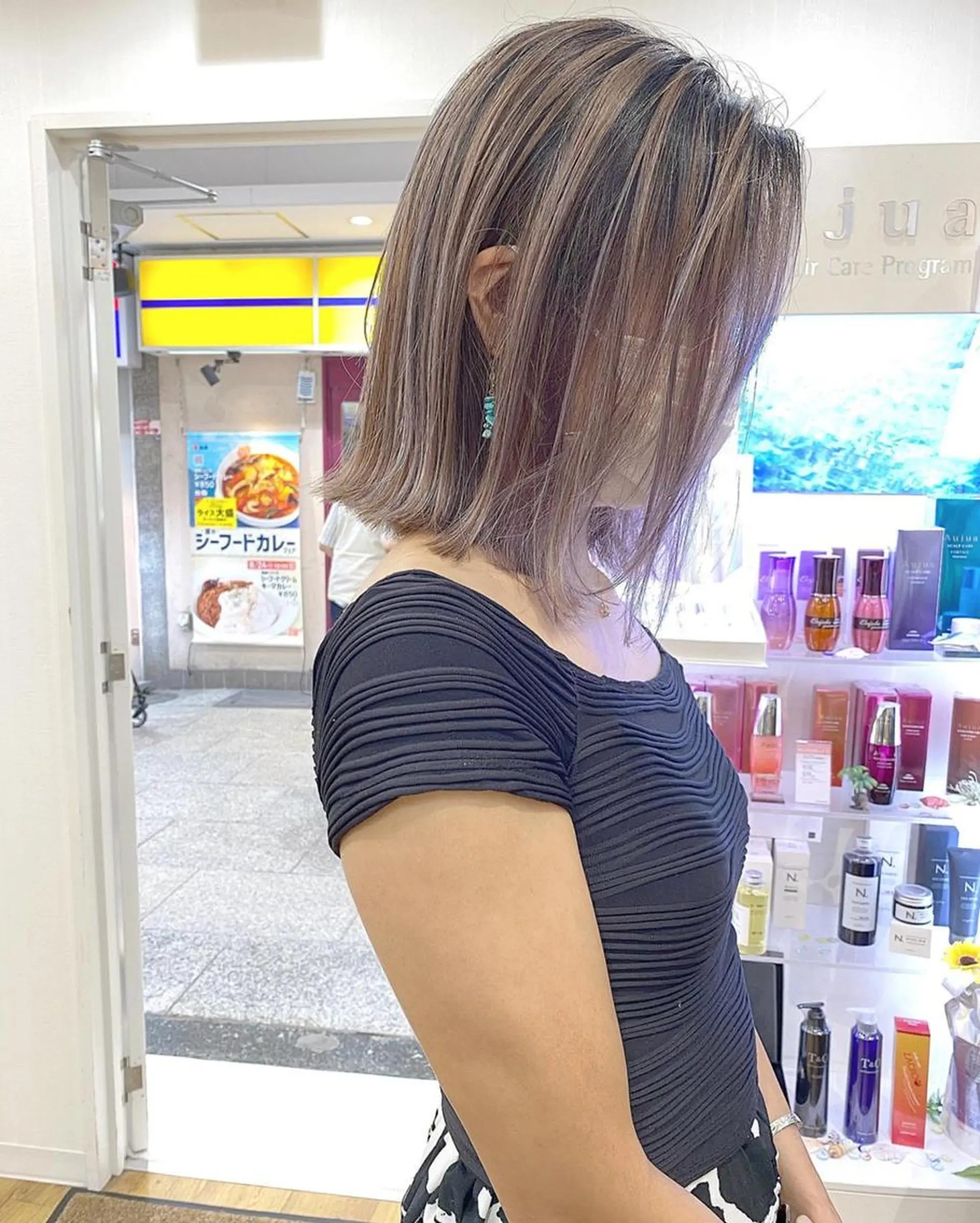 ロング ハイライト 韓国風ヘア レイヤーカット 似合わせカット トリートメント RoL by apollo所属・横浜ブリーチムラ直し 特化美容師/海崎剛史のヘアスタイル