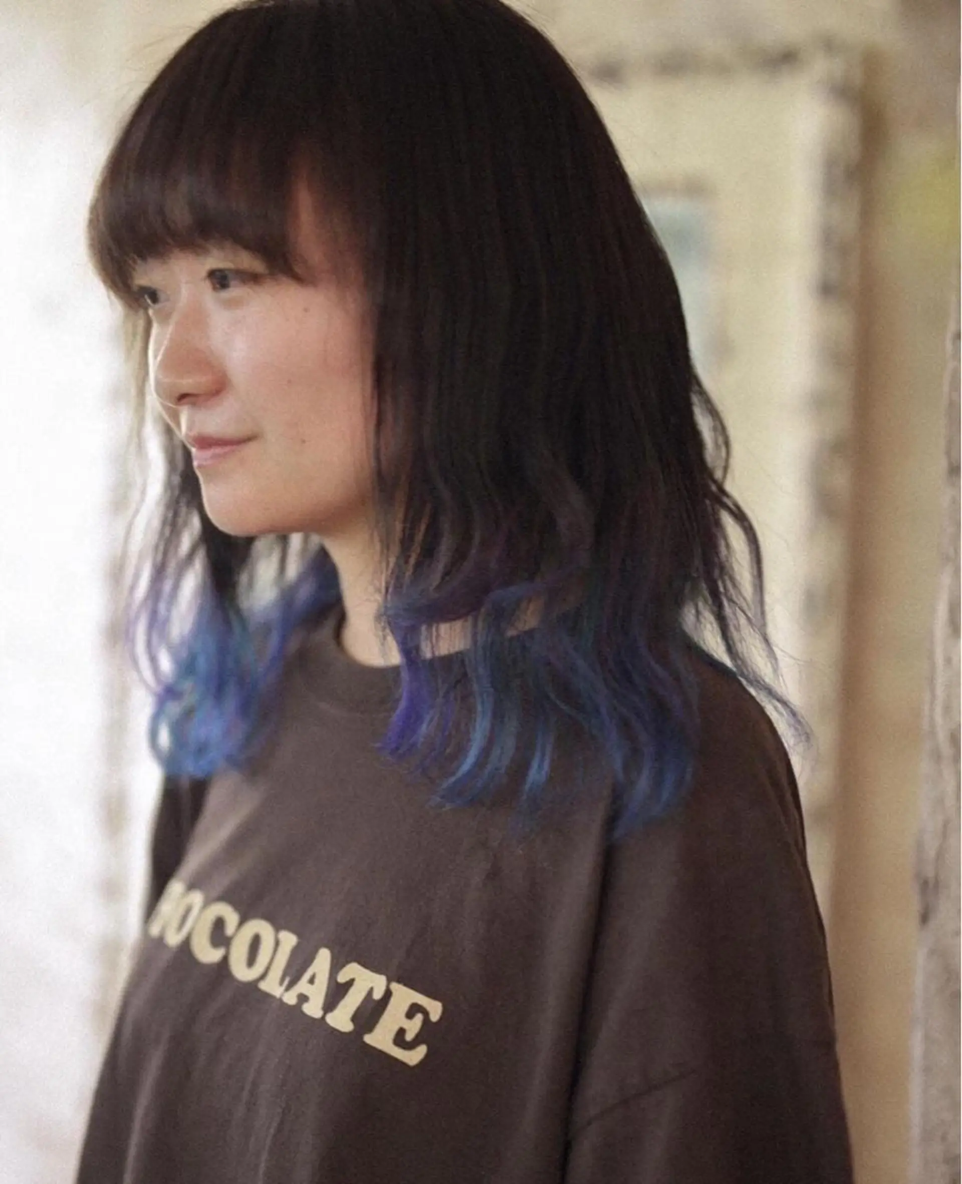 ミディアム ヘアカラー nico 。のヘアスタイル