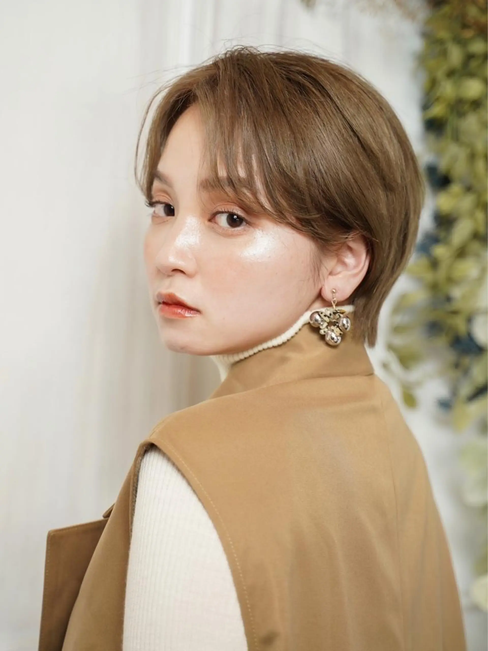 ショート カラー 🧬艶髪エク向井 琉矢🧬のヘアスタイル