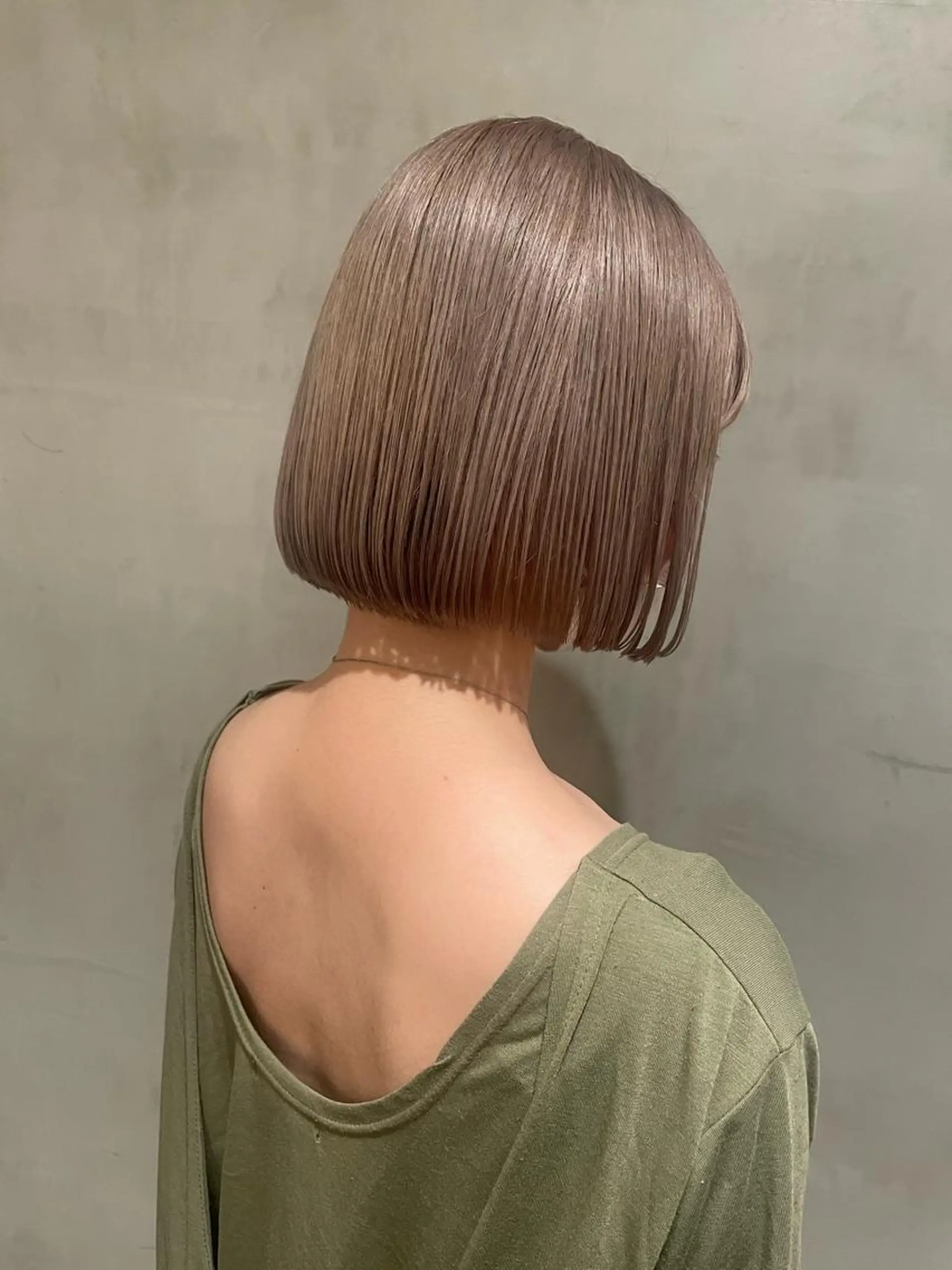 ショート カラー カット ヘアカラー トリートメント 優 作のヘアスタイル