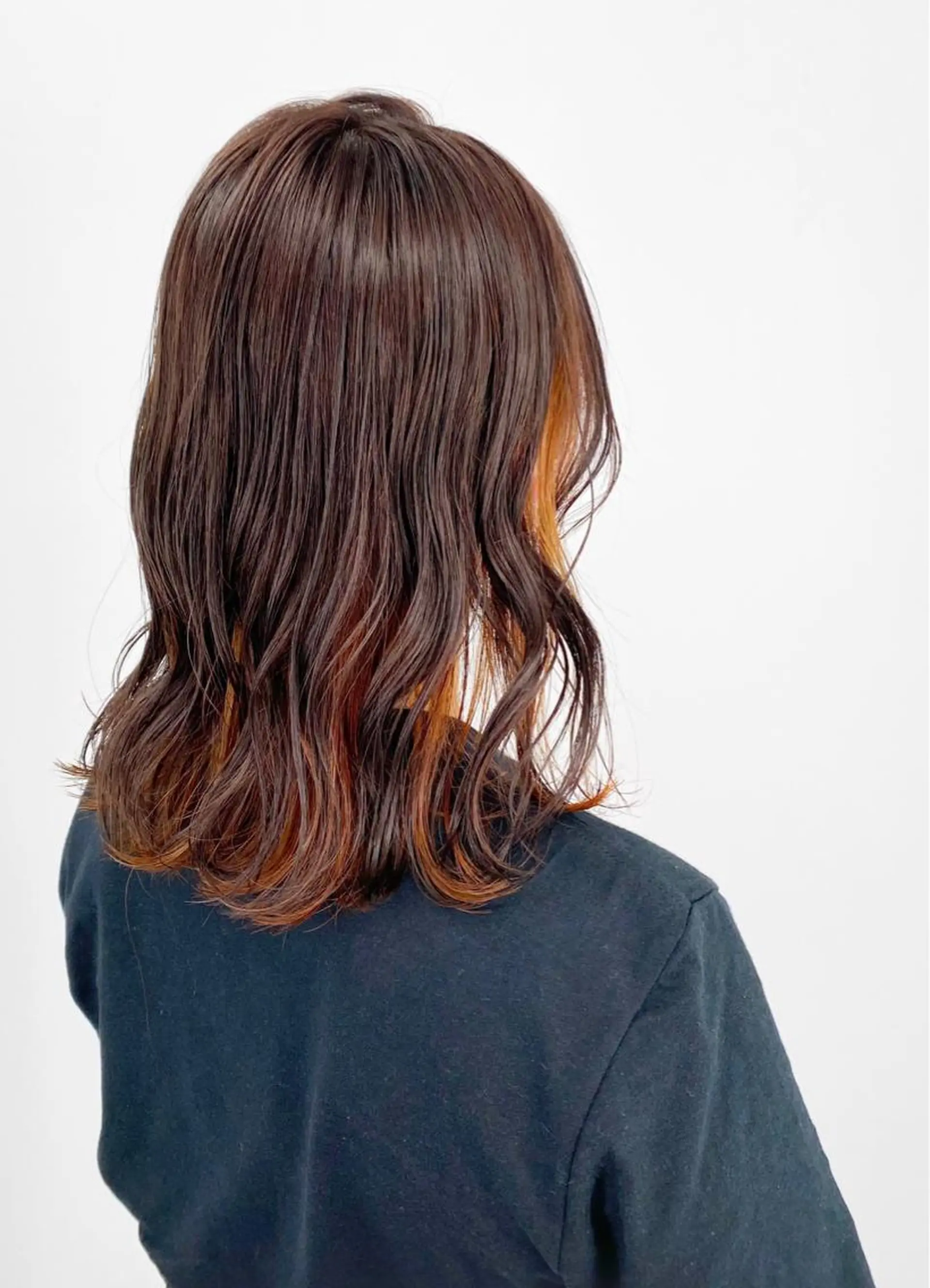 ミディアム カラー ヘアカラー トリートメント 大橋 拓巳のヘアスタイル