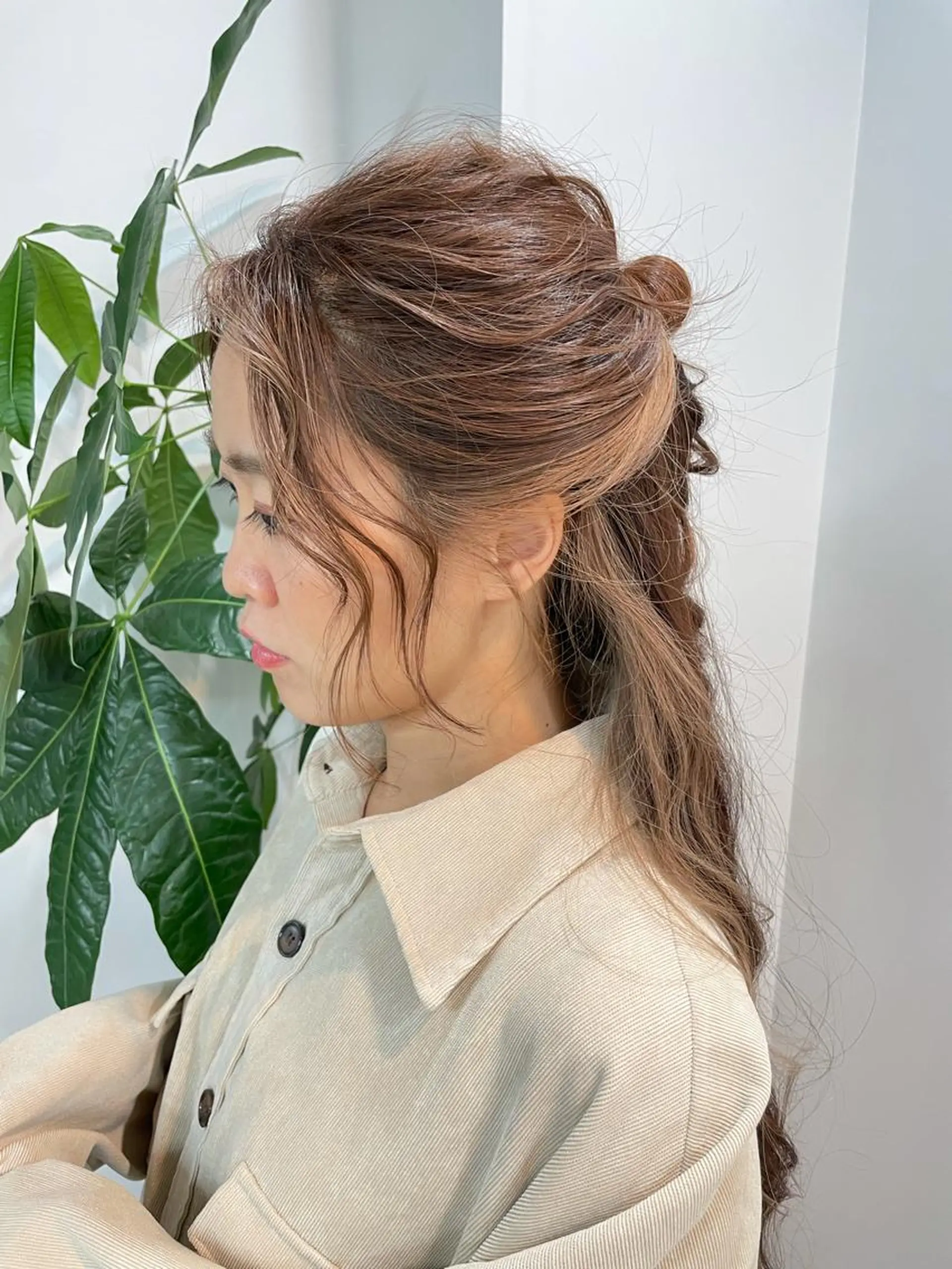 ロング ヘアカラー トリートメント SHIAN八王子 🇫🇷山本実穂のヘアスタイル