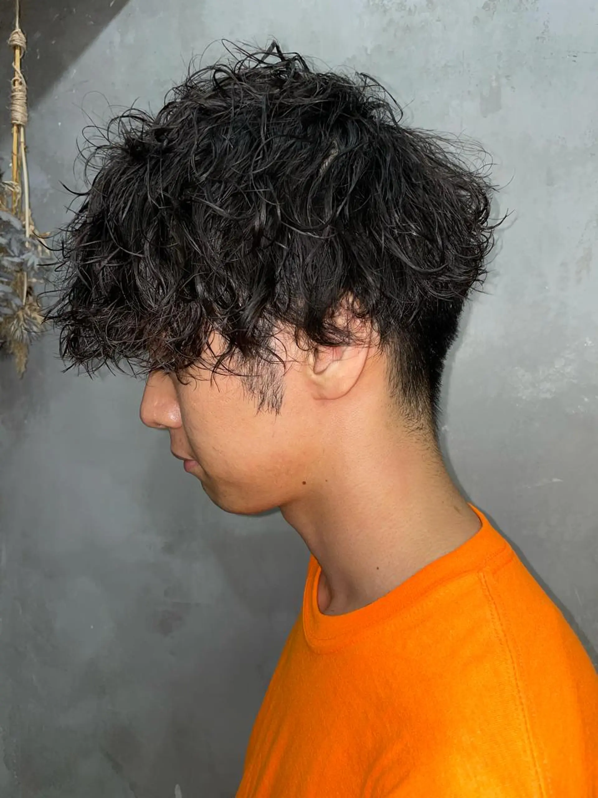 ショート パーマ メンズ メンズパーマ メンズ特化ryoのヘアスタイル