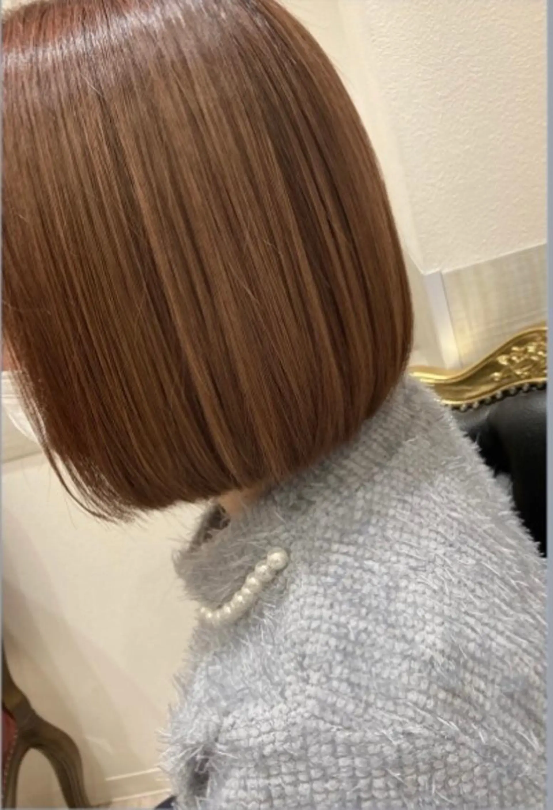 ショート ボブ 佐藤 睦月のヘアスタイル