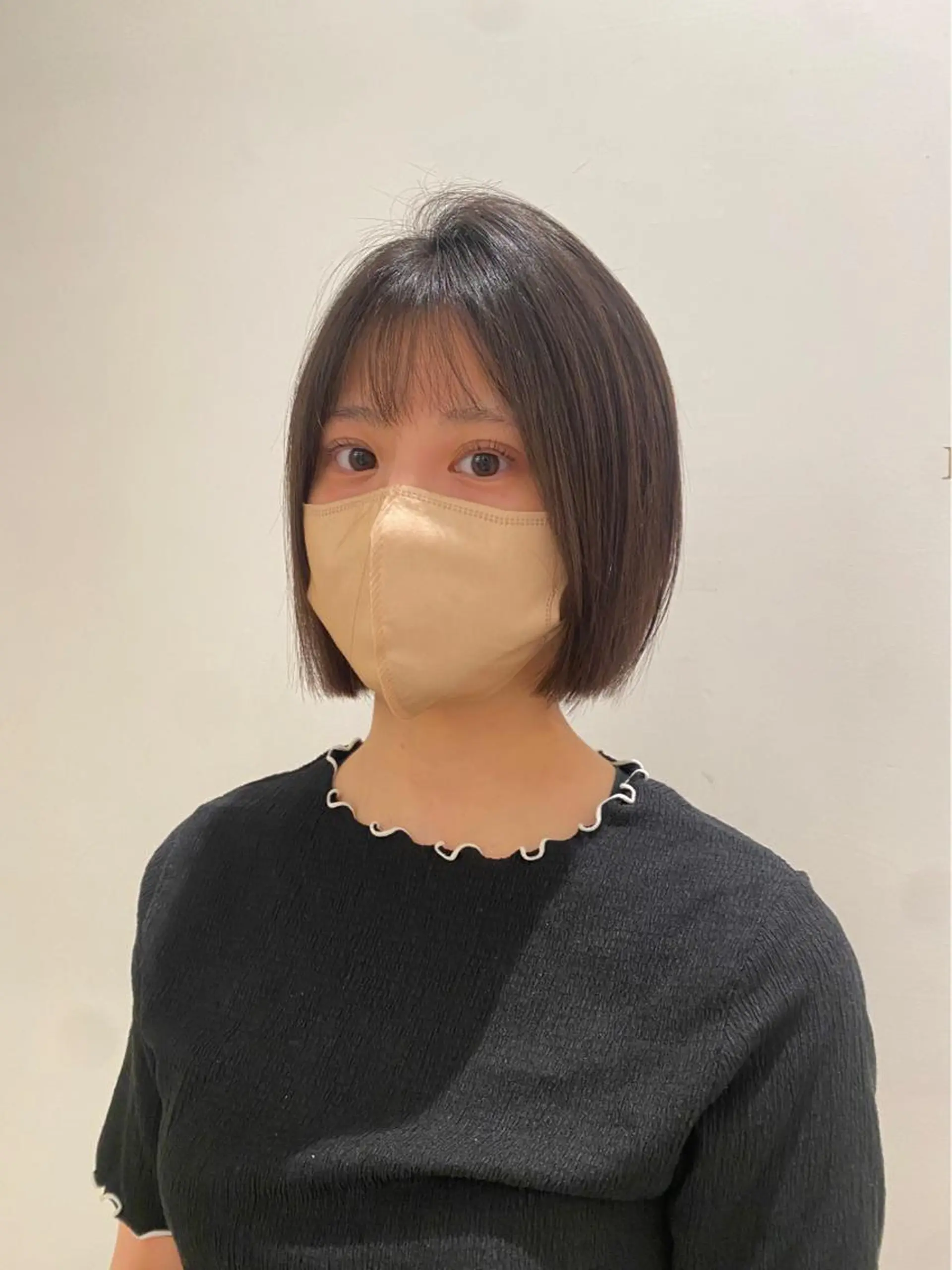 ショート ワンレンボブ ショートボブ ボブ 髪質改善 タンバルモリ 🌿レイヤー/髪質 改善/🌿JINのヘアスタイル