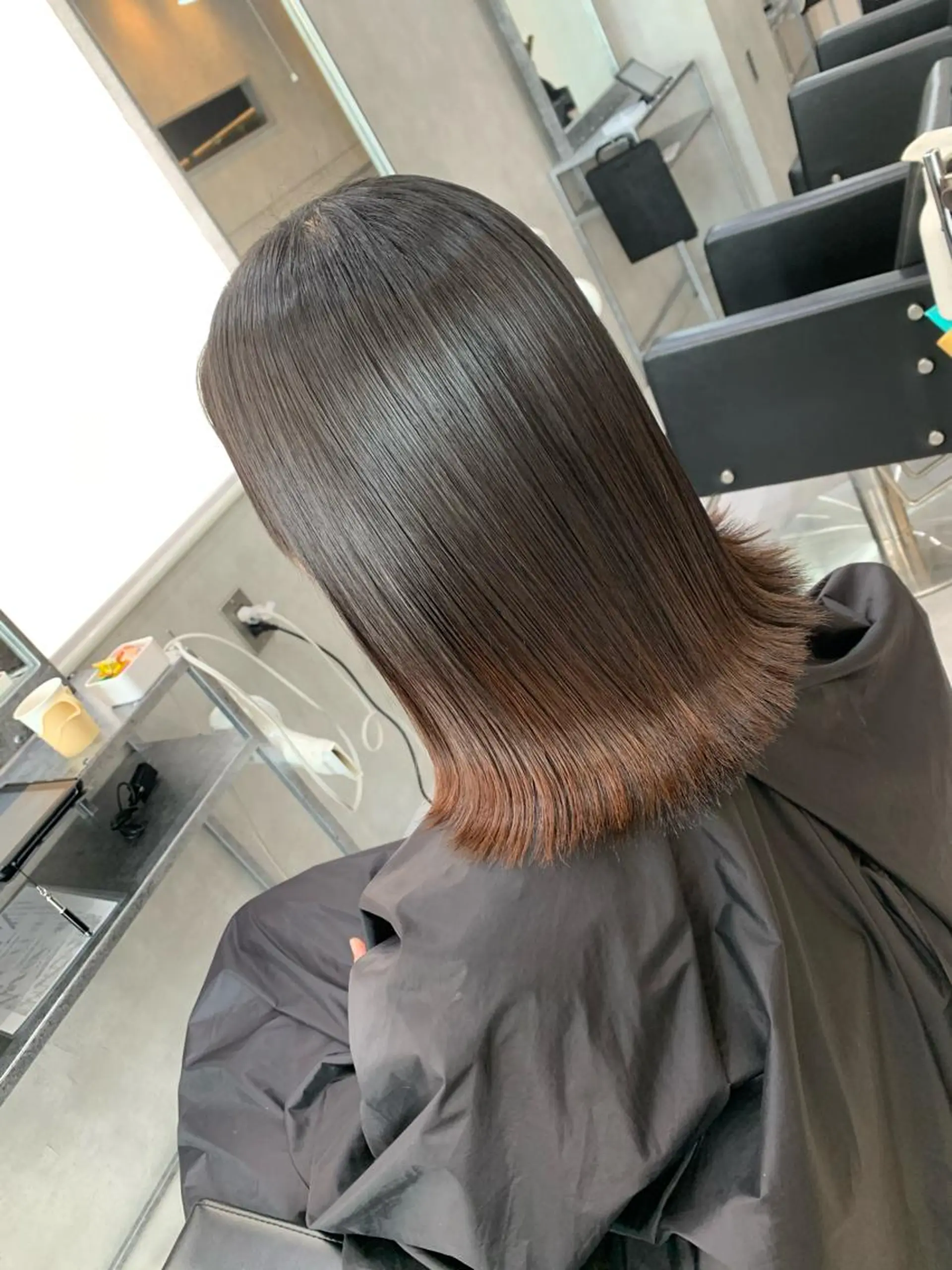 ミディアム ヘアアレンジ 髪質改善 トリートメント VIM hairおもろまち店のヘアスタイル