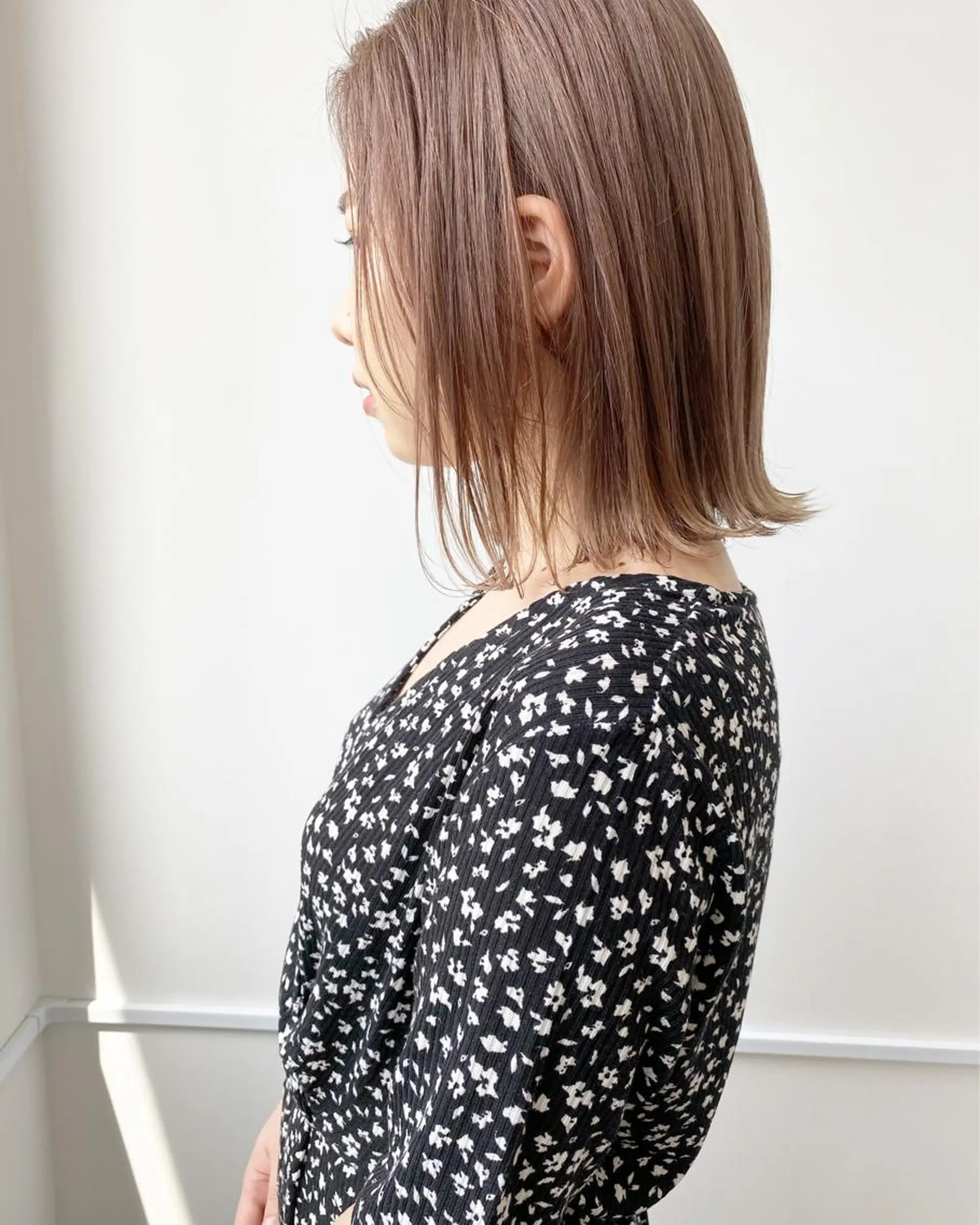 ミディアム 外ハネヘア fit stand所属・fit stand /HIIRAGIのヘアスタイル