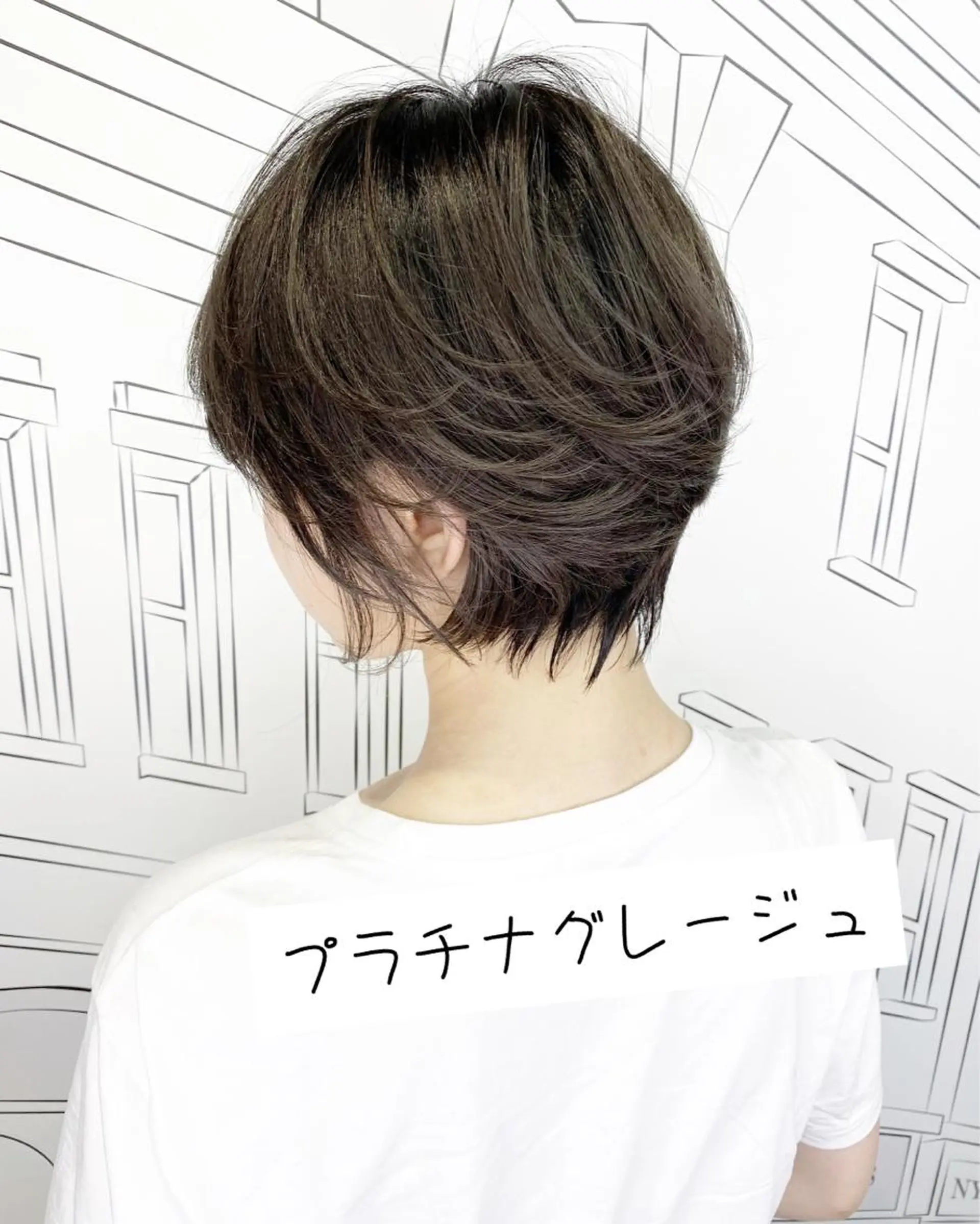 ショート 💎馴染むエクステ ×カラーTOMO💎のヘアスタイル