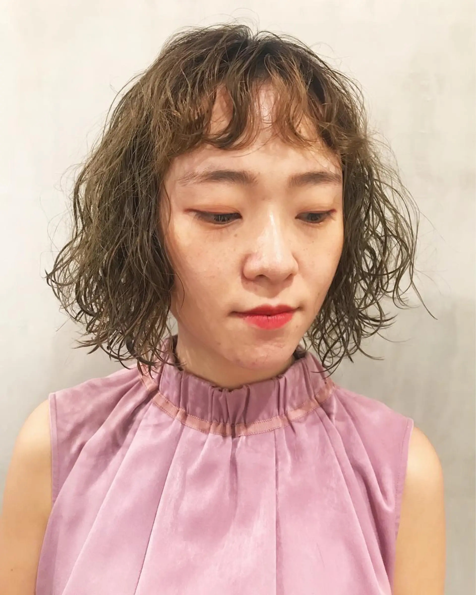 ショート カラー ボブ カット パーマ トリートメント 優作 〜圧倒的信頼〜のヘアスタイル